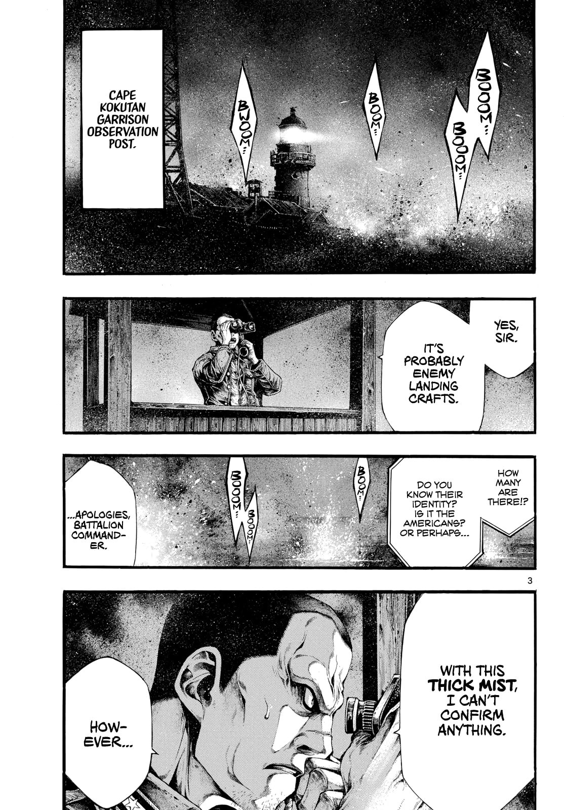 Kyokuhoku no Geroi: 8-gatsu 17-nichi no Kaisen Chapter 11 page 3 - 