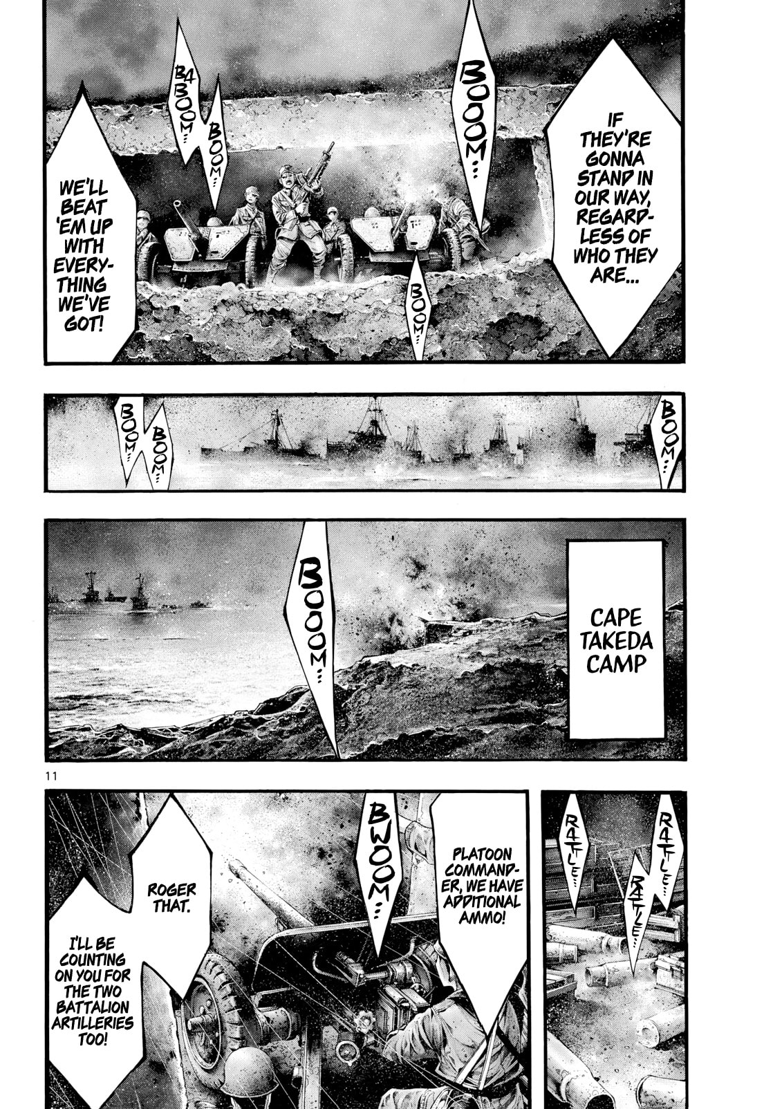 Kyokuhoku no Geroi: 8-gatsu 17-nichi no Kaisen Chapter 13 page 11 - 