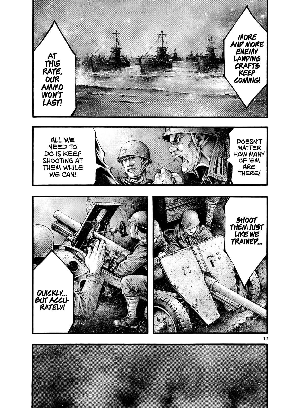 Kyokuhoku no Geroi: 8-gatsu 17-nichi no Kaisen Chapter 13 page 12 - 