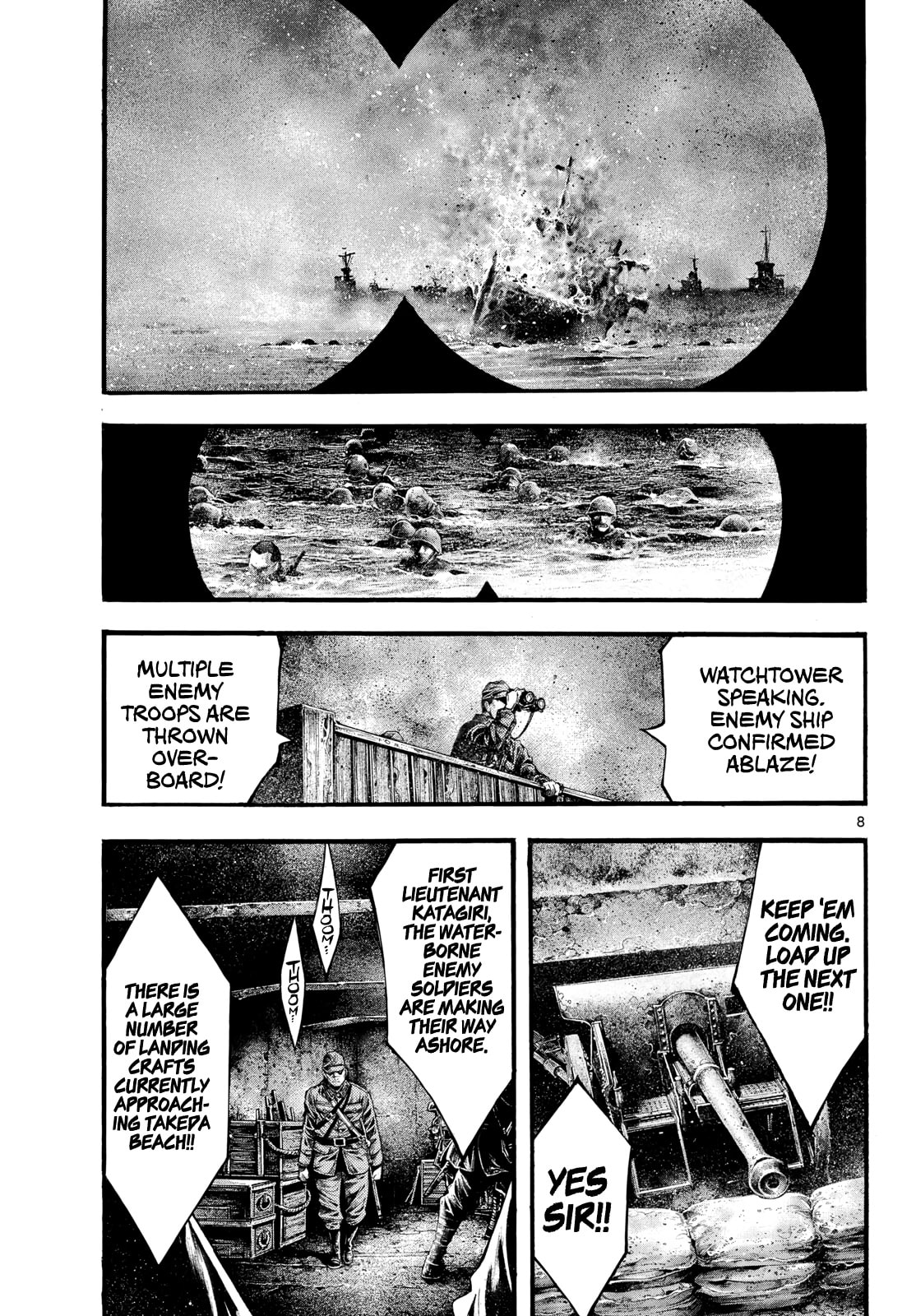 Kyokuhoku no Geroi: 8-gatsu 17-nichi no Kaisen Chapter 13 page 8 - 