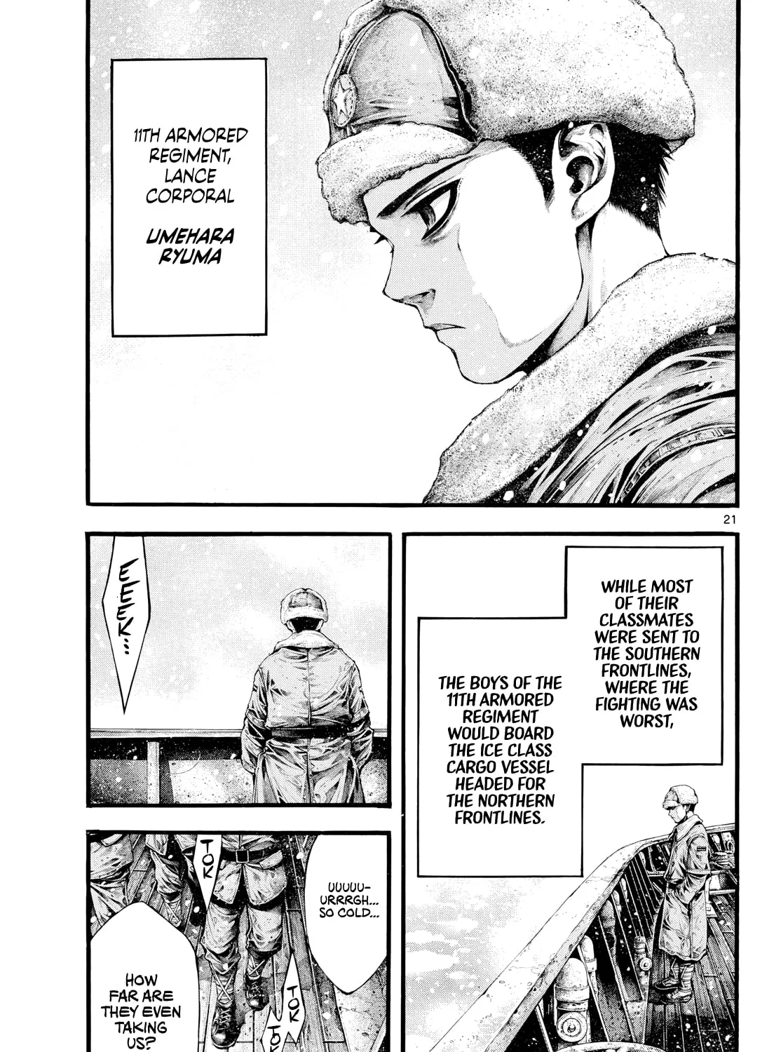 Kyokuhoku no Geroi: 8-gatsu 17-nichi no Kaisen Chapter 2 page 37 - 