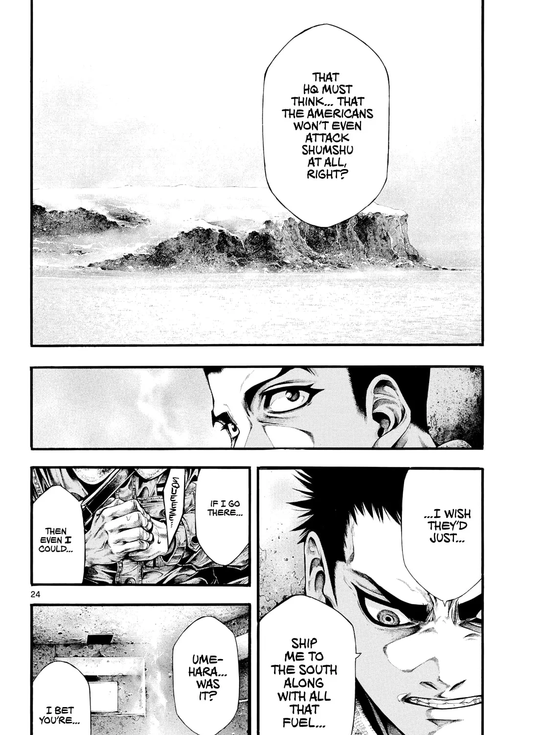 Kyokuhoku no Geroi: 8-gatsu 17-nichi no Kaisen Chapter 3 page 45 - 