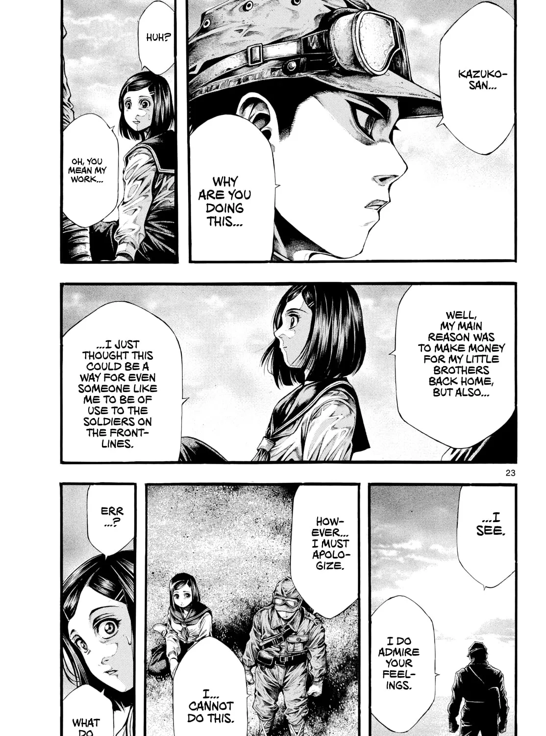 Kyokuhoku no Geroi: 8-gatsu 17-nichi no Kaisen Chapter 4 page 43 - 