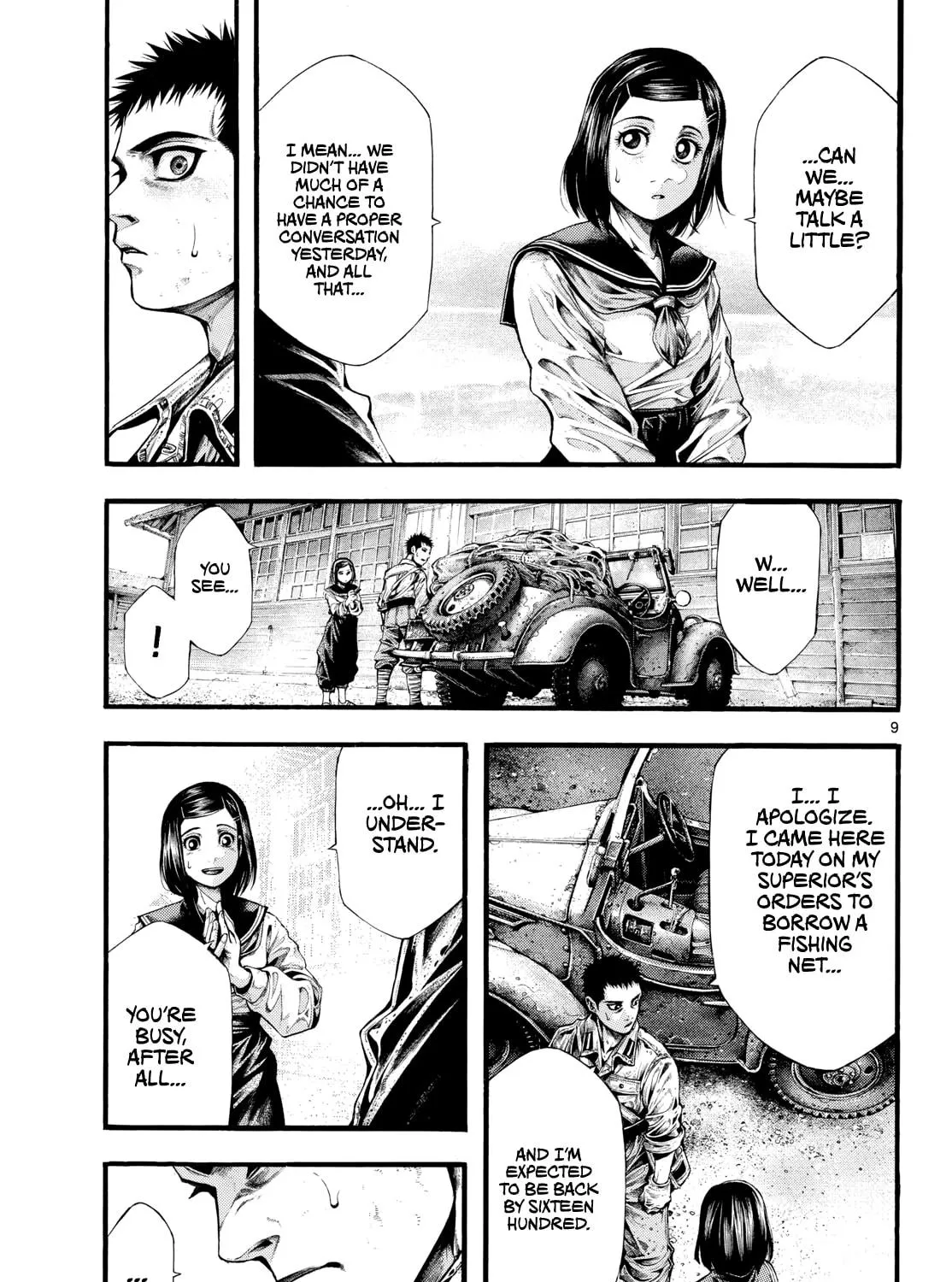 Kyokuhoku no Geroi: 8-gatsu 17-nichi no Kaisen Chapter 5 page 17 - 