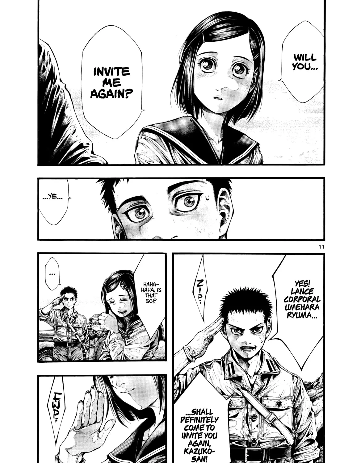 Kyokuhoku no Geroi: 8-gatsu 17-nichi no Kaisen Chapter 5 page 21 - 
