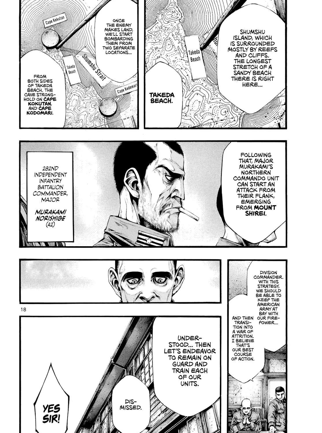 Kyokuhoku no Geroi: 8-gatsu 17-nichi no Kaisen Chapter 5 page 35 - 