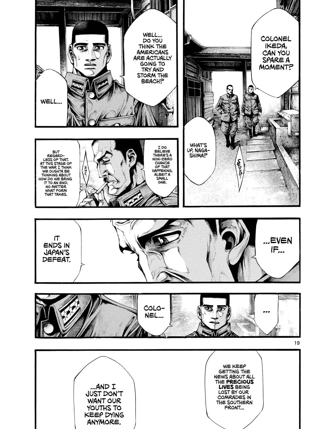 Kyokuhoku no Geroi: 8-gatsu 17-nichi no Kaisen Chapter 5 page 37 - 