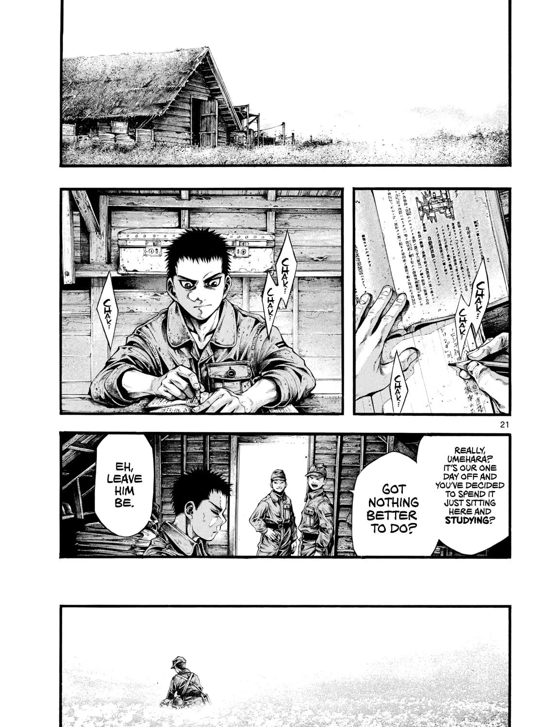 Kyokuhoku no Geroi: 8-gatsu 17-nichi no Kaisen Chapter 5 page 41 - 