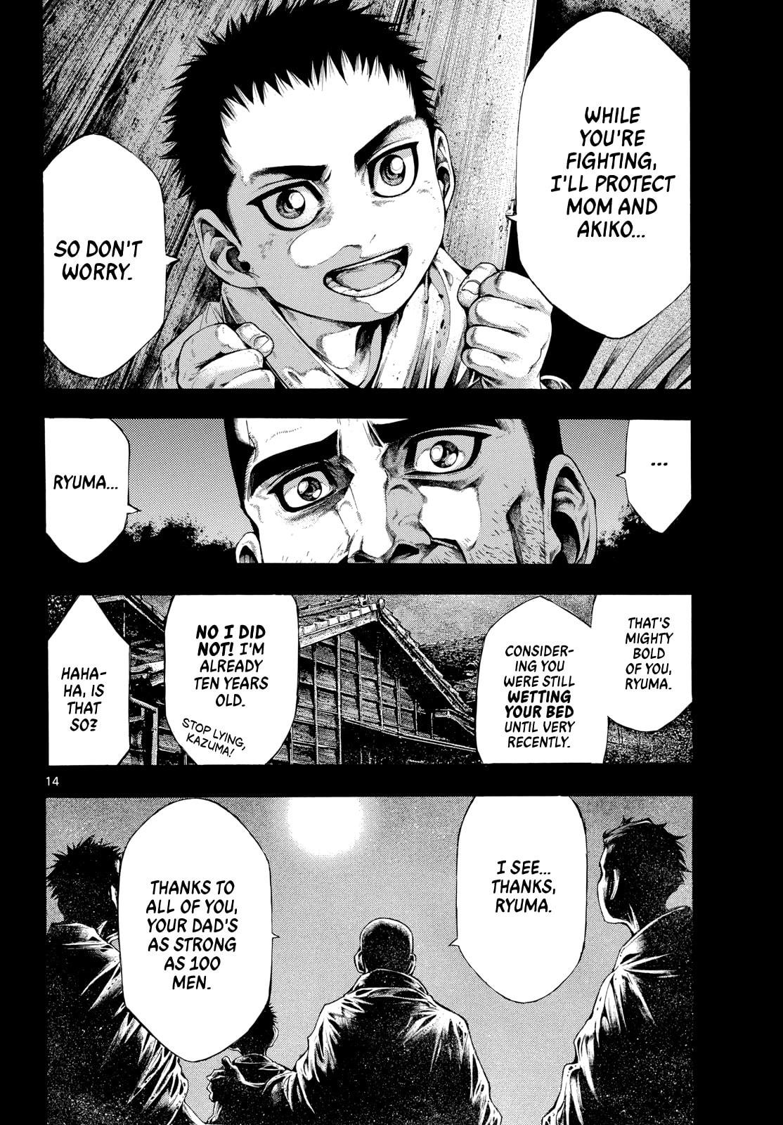 Kyokuhoku no Geroi: 8-gatsu 17-nichi no Kaisen Chapter 7 page 14 - 
