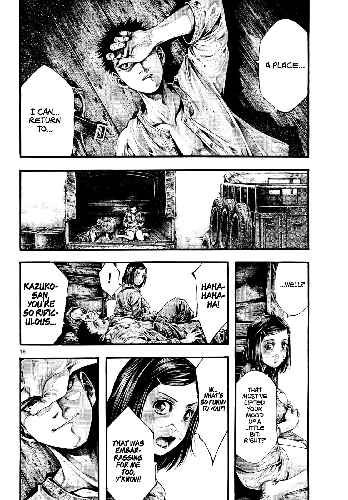 Kyokuhoku no Geroi: 8-gatsu 17-nichi no Kaisen Chapter 7 page 16 - 