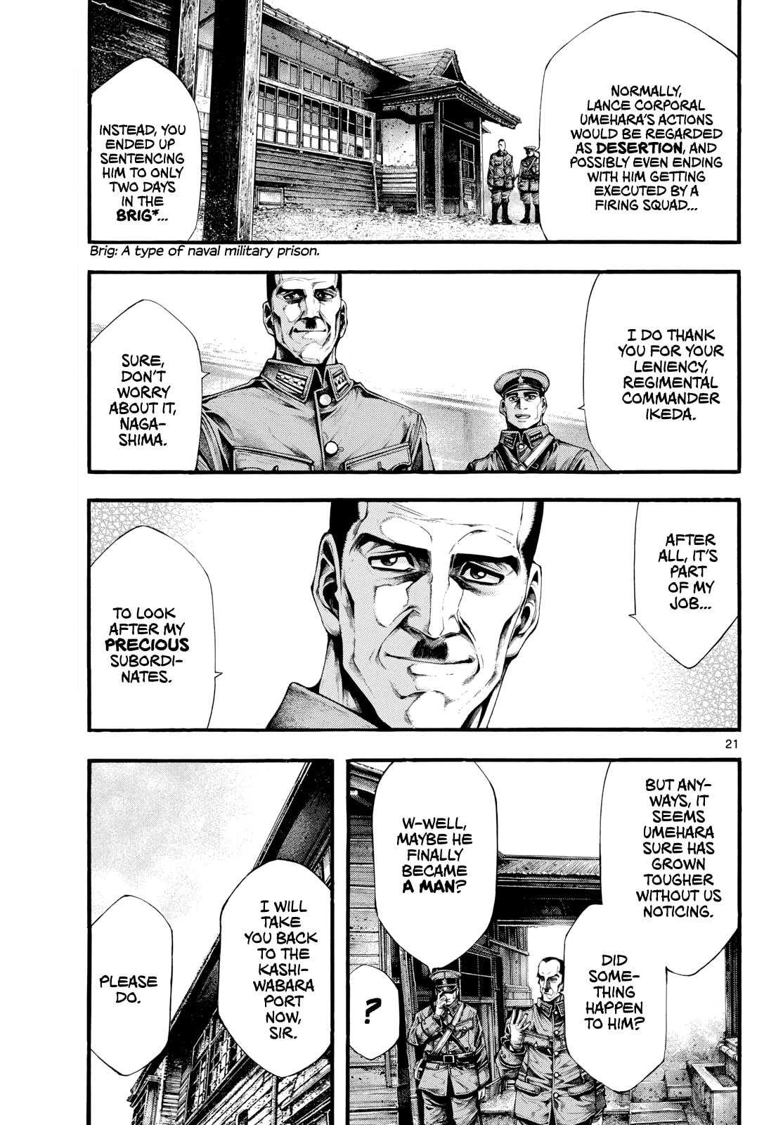 Kyokuhoku no Geroi: 8-gatsu 17-nichi no Kaisen Chapter 7 page 21 - 