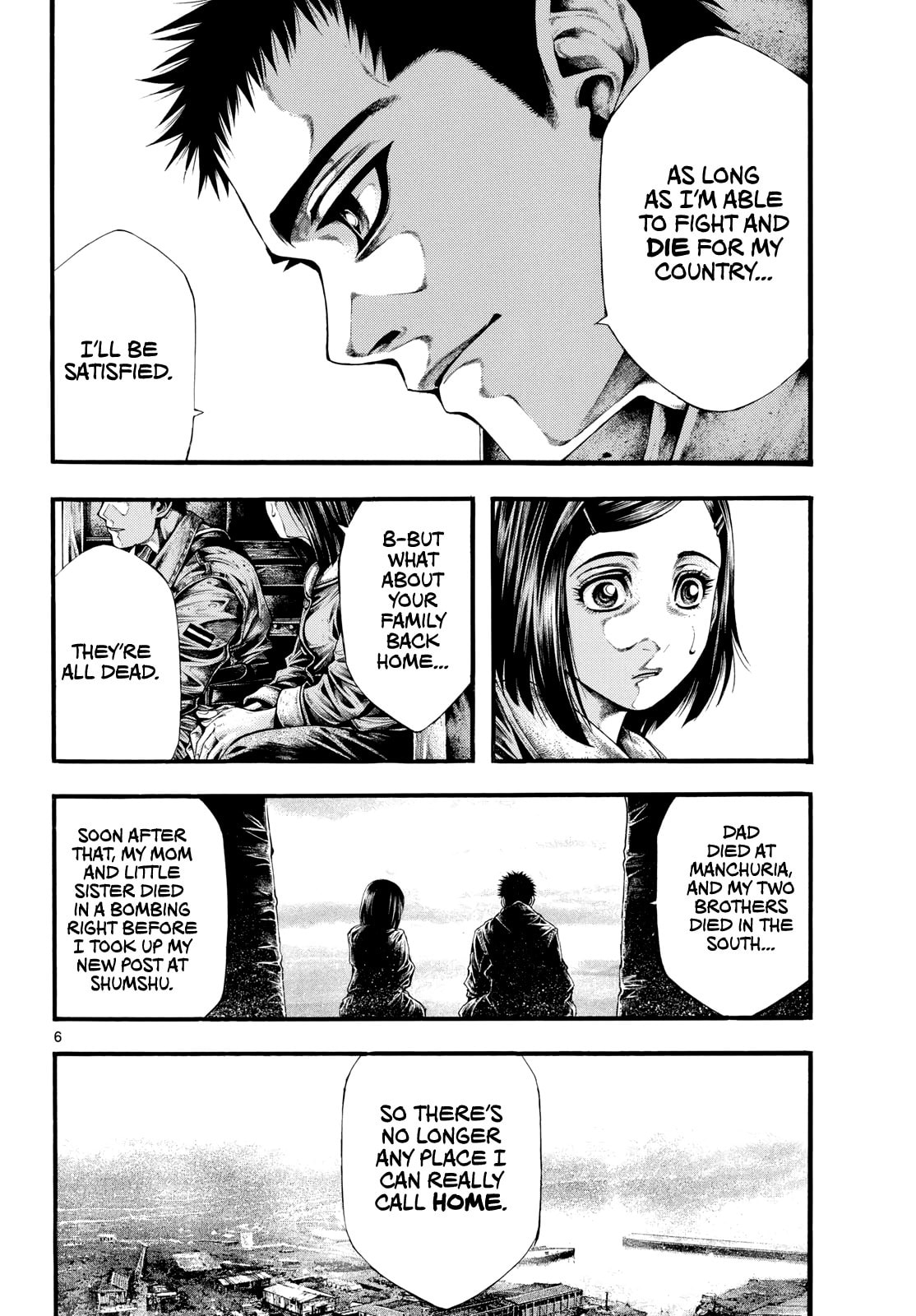 Kyokuhoku no Geroi: 8-gatsu 17-nichi no Kaisen Chapter 7 page 6 - 