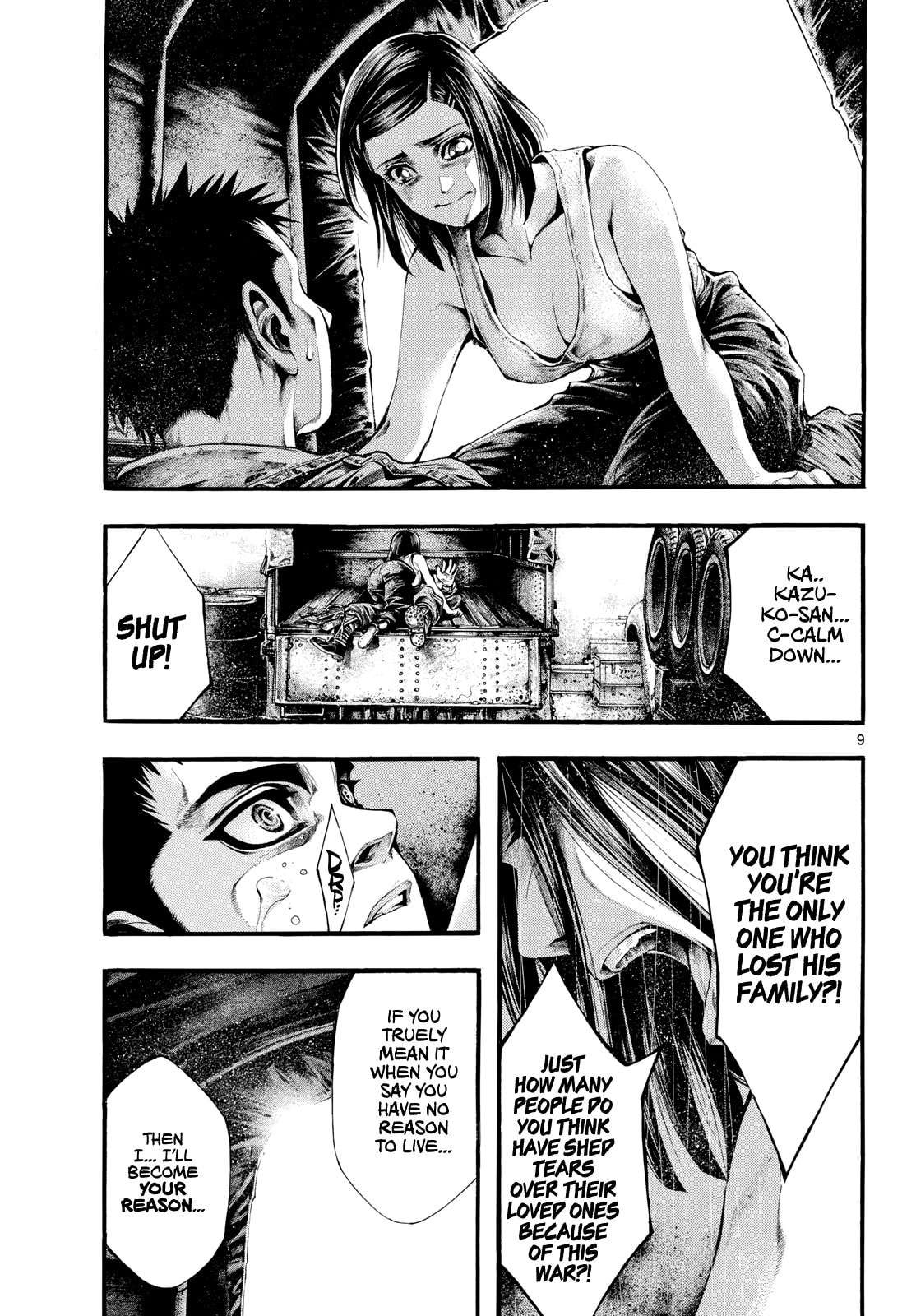 Kyokuhoku no Geroi: 8-gatsu 17-nichi no Kaisen Chapter 7 page 9 - 