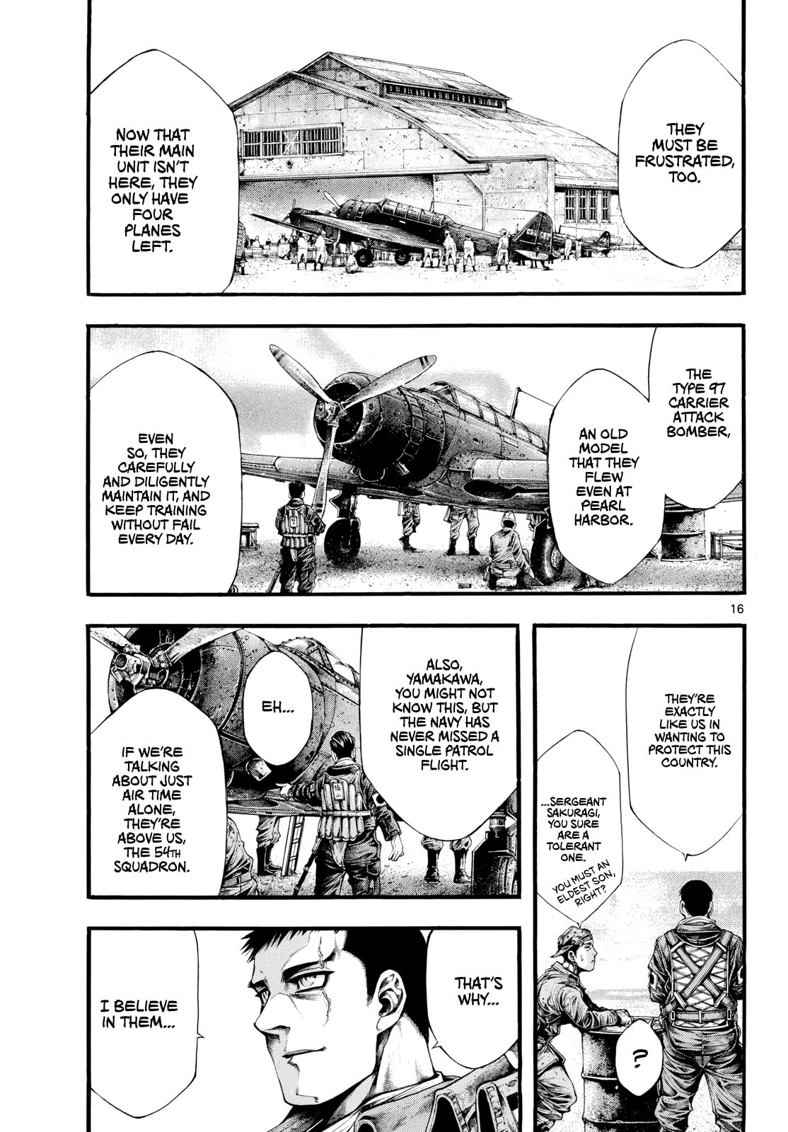 Kyokuhoku no Geroi: 8-gatsu 17-nichi no Kaisen Chapter 8 page 16 - 