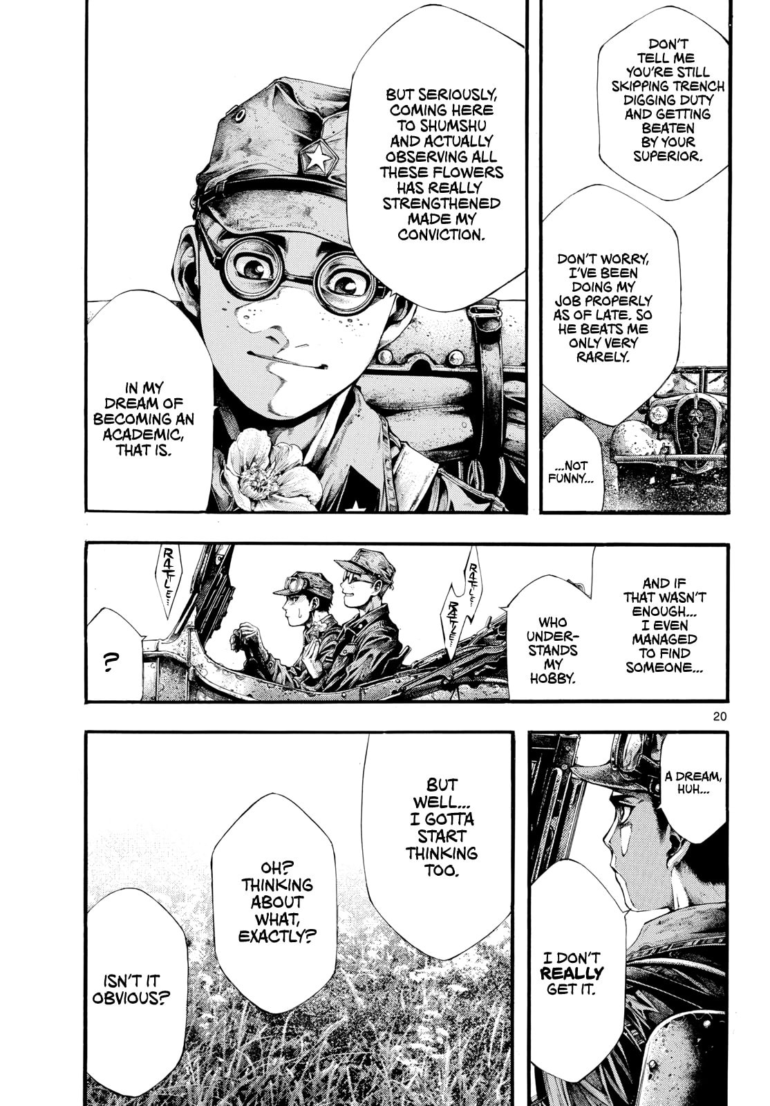 Kyokuhoku no Geroi: 8-gatsu 17-nichi no Kaisen Chapter 8 page 20 - 