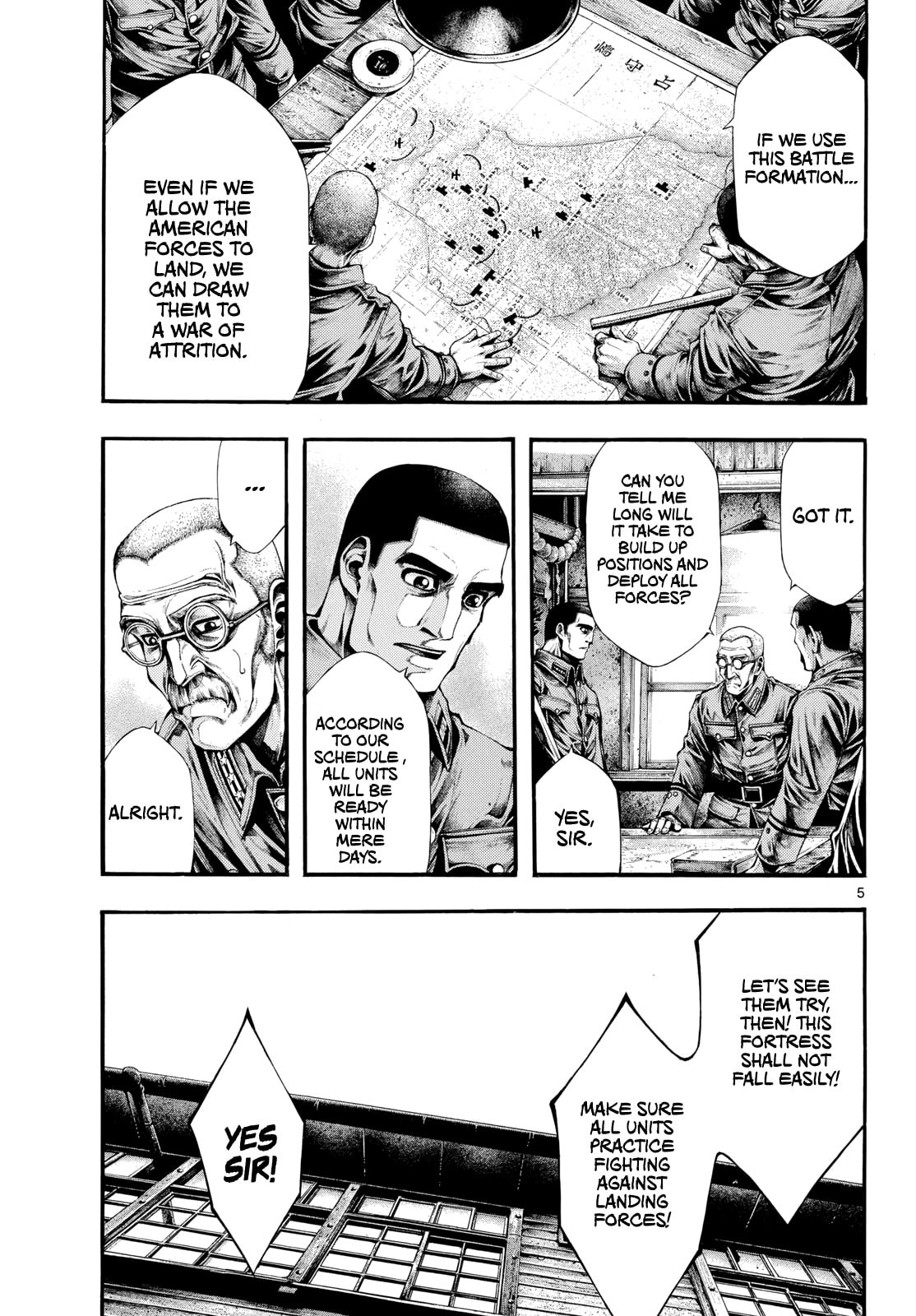Kyokuhoku no Geroi: 8-gatsu 17-nichi no Kaisen Chapter 9 page 5 - 