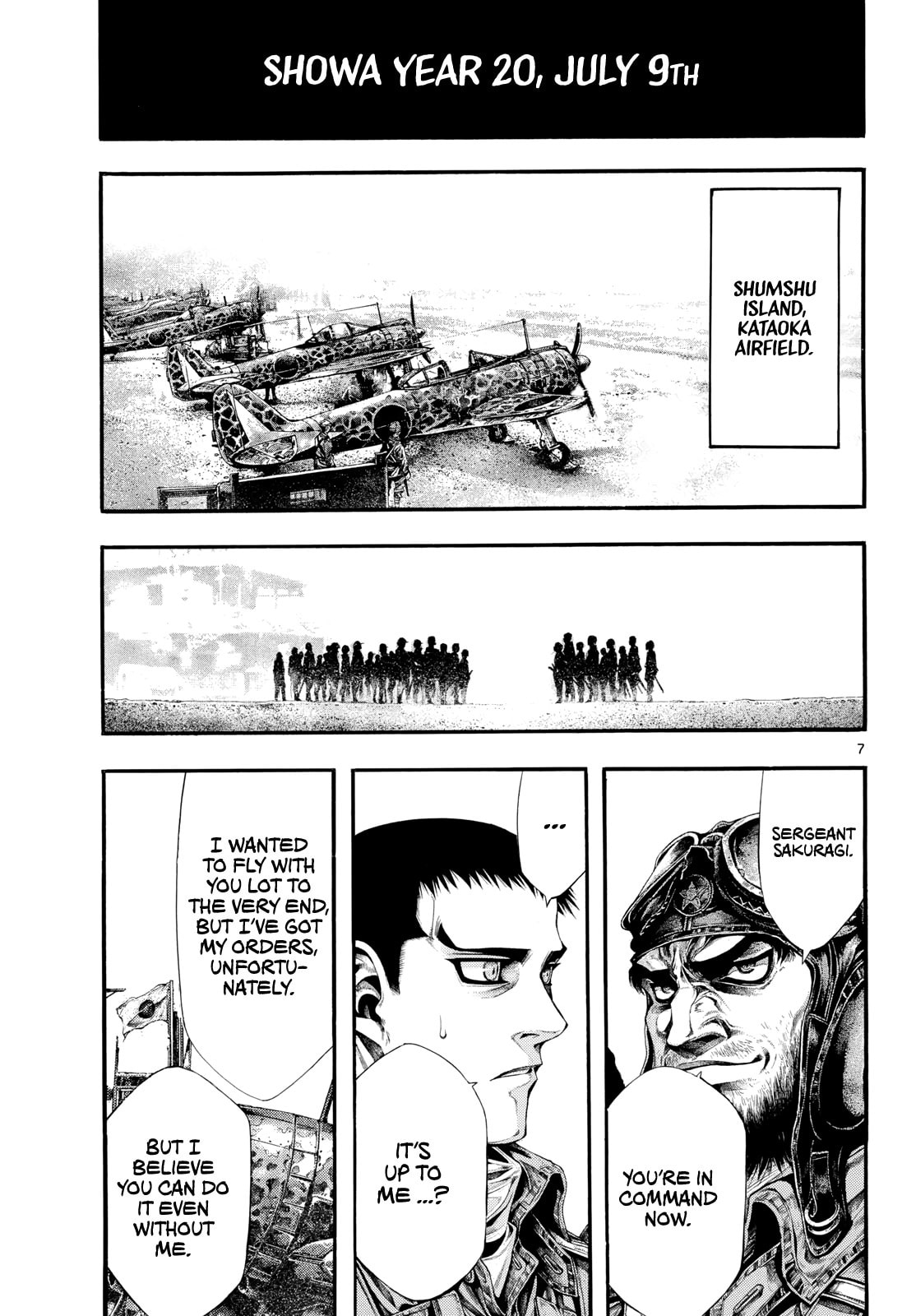 Kyokuhoku no Geroi: 8-gatsu 17-nichi no Kaisen Chapter 9 page 7 - 