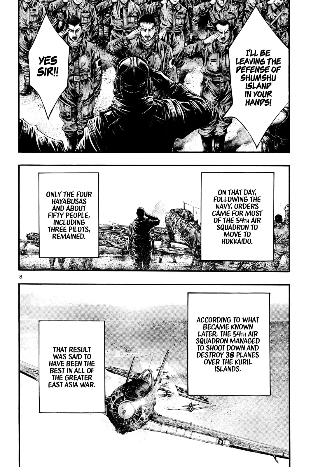 Kyokuhoku no Geroi: 8-gatsu 17-nichi no Kaisen Chapter 9 page 8 - 