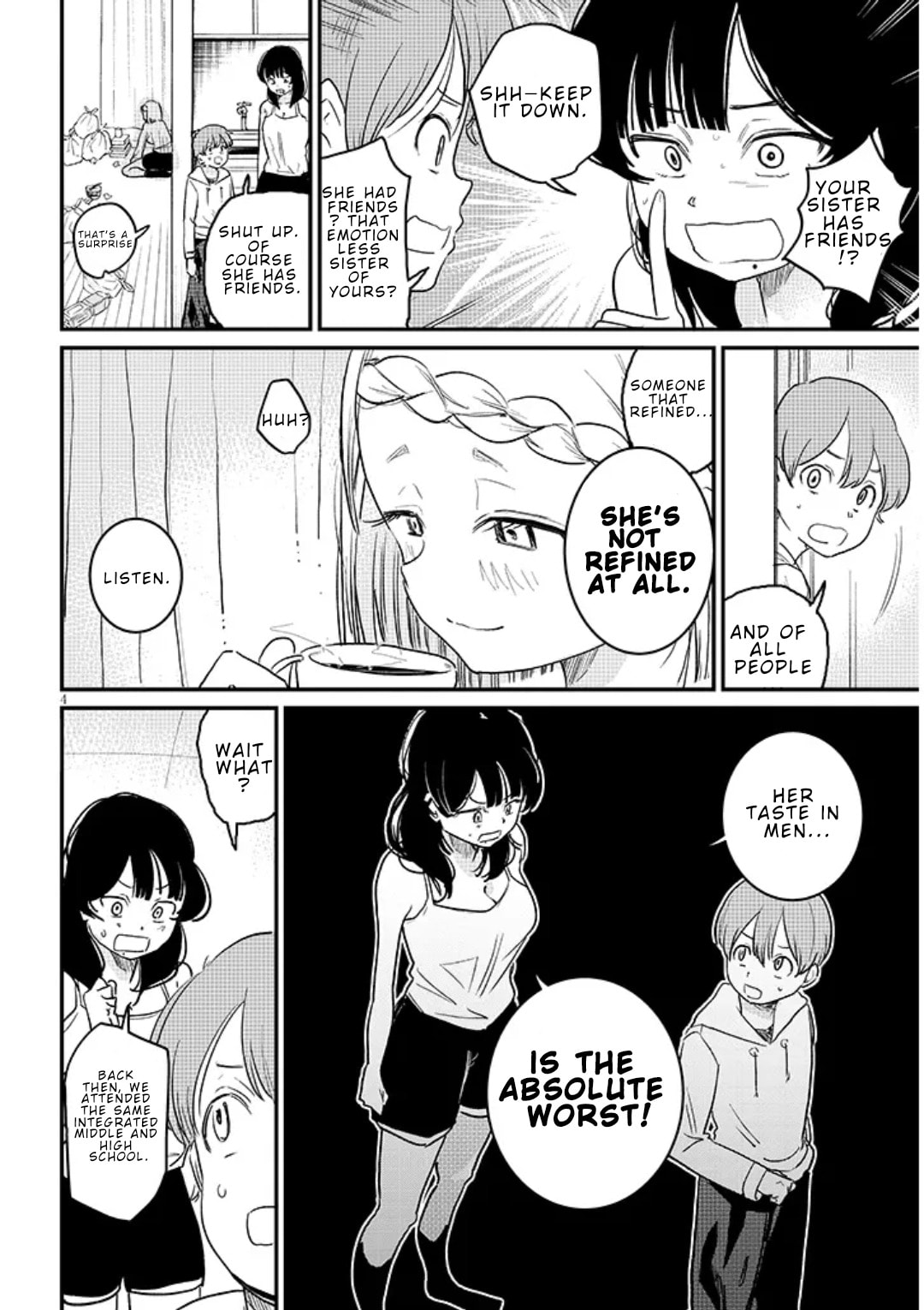 Kyomu Nee-chan wa Kamatte Hoshii Chapter 4 page 4 - 