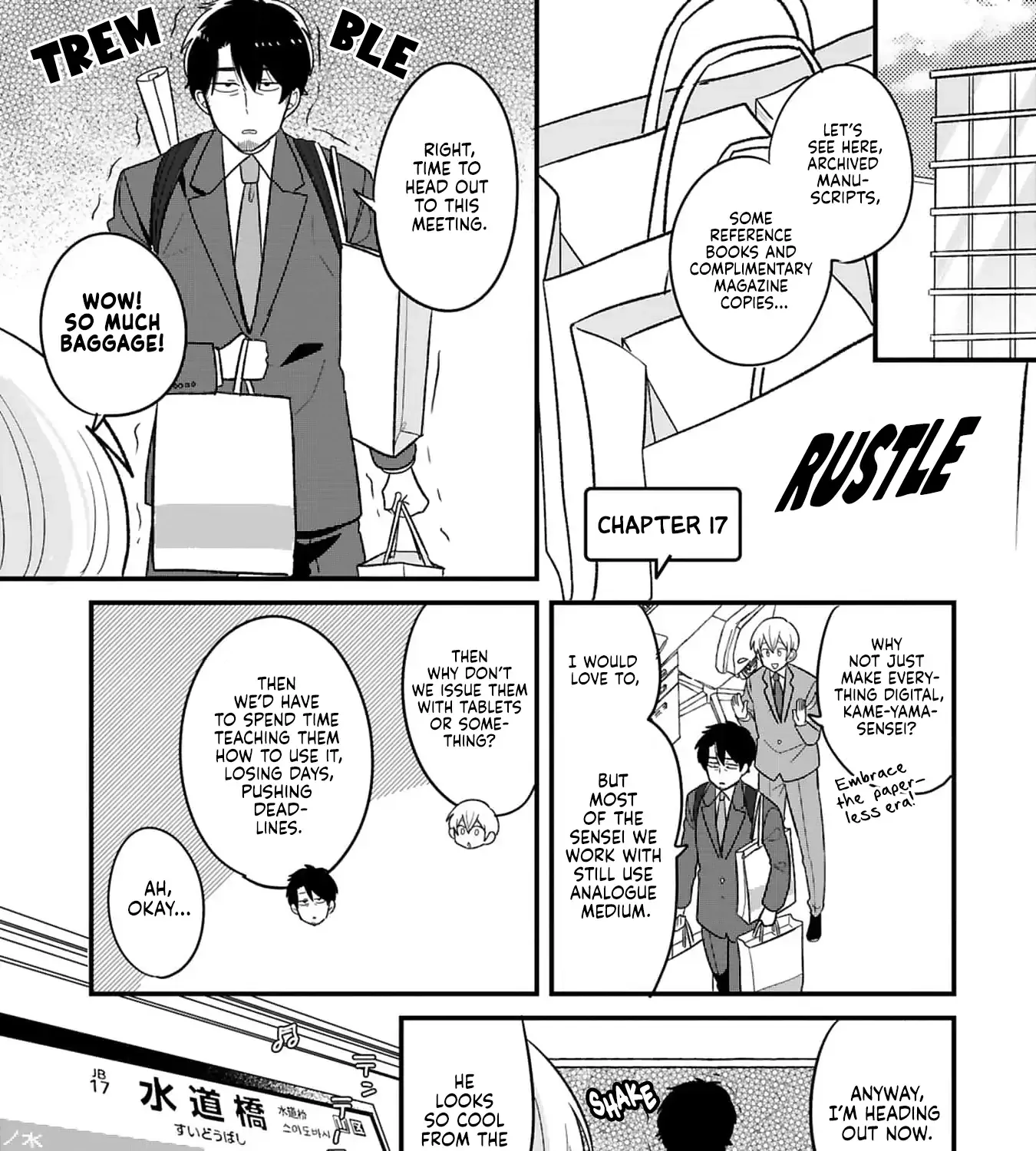Kyou, Eki De Mita Kawaii Onna No Ko. Chapter 17 page 3 - 