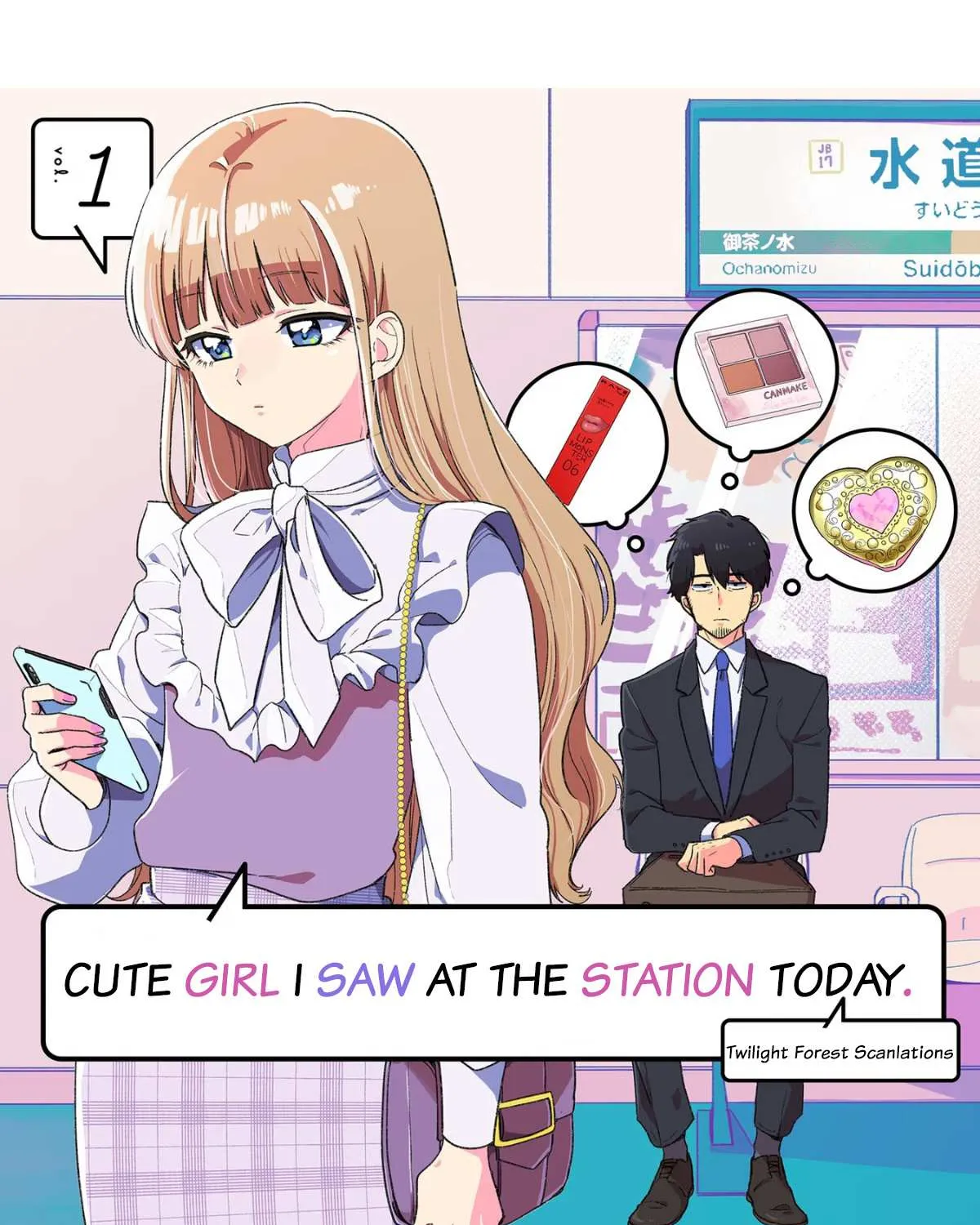 Kyou, Eki De Mita Kawaii Onna No Ko. Chapter 3 page 1 - 