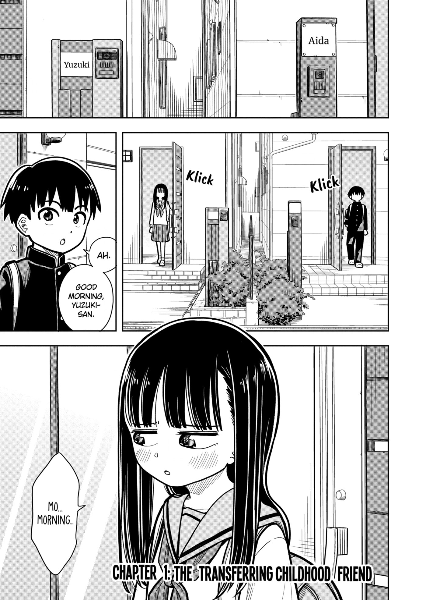 Kyou kara Hajimeru Osananajimi Chapter 1 page 1 - 