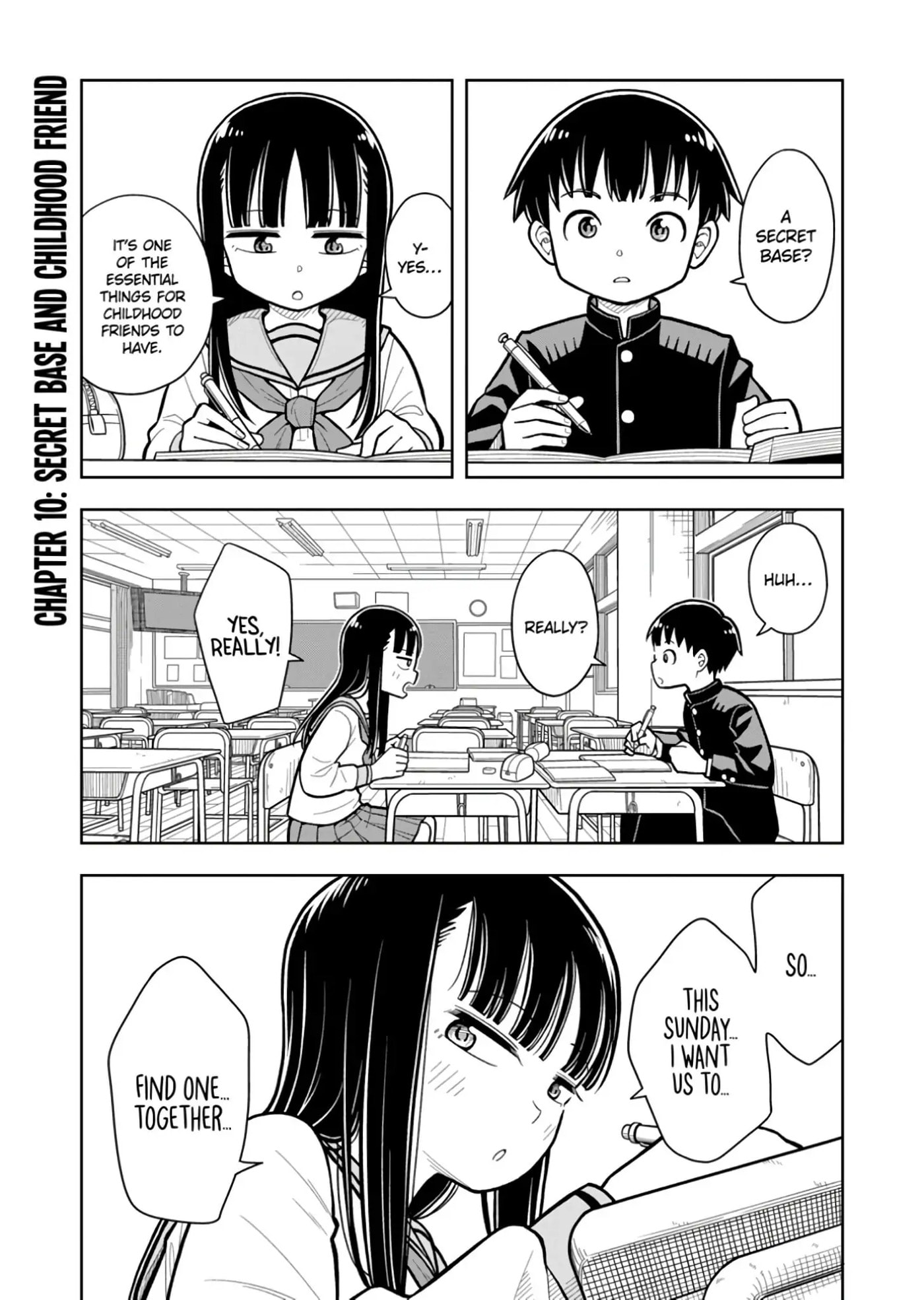 Kyou kara Hajimeru Osananajimi Chapter 10 page 1 - 