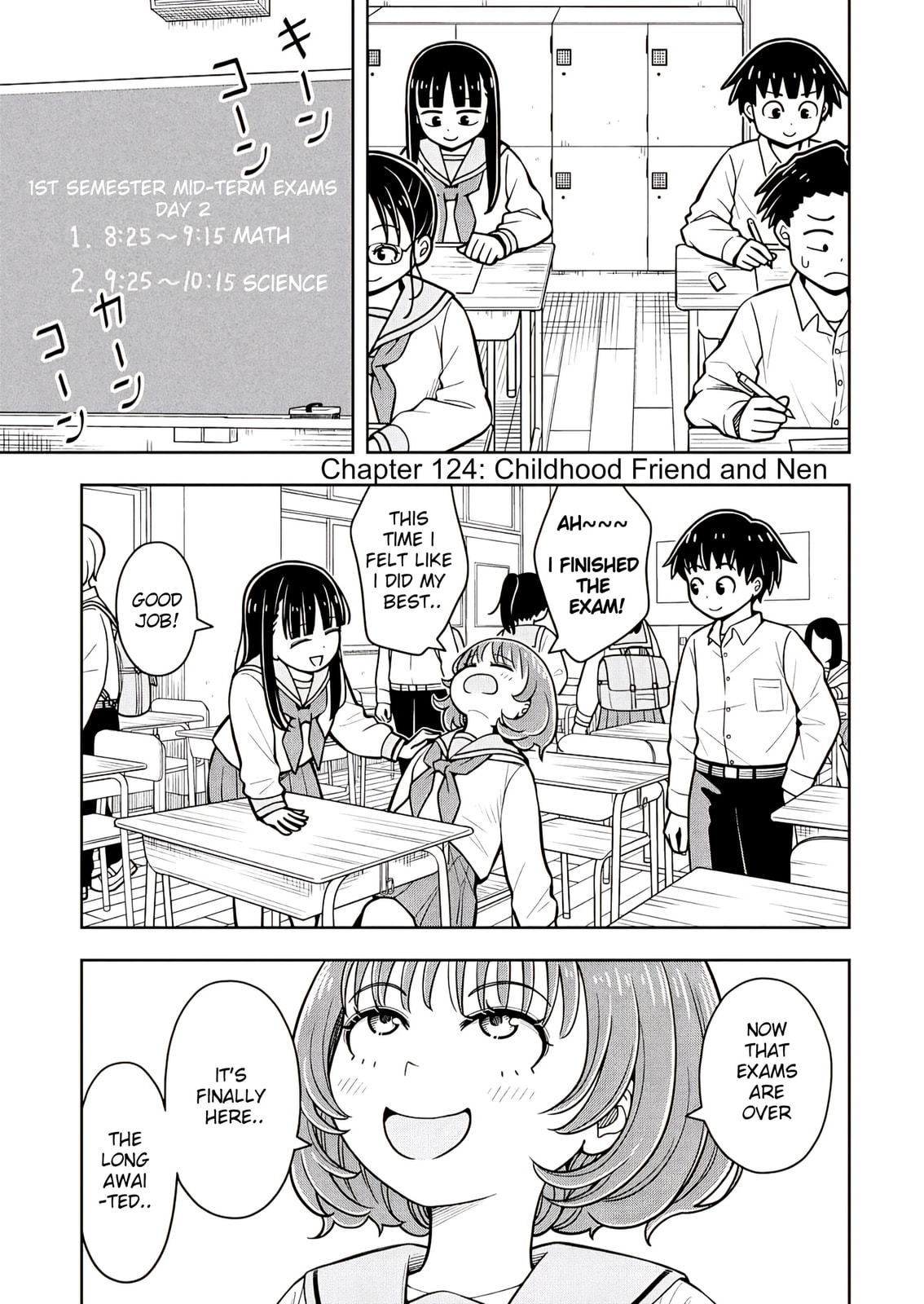 Kyou kara Hajimeru Osananajimi Chapter 124 page 1 - 
