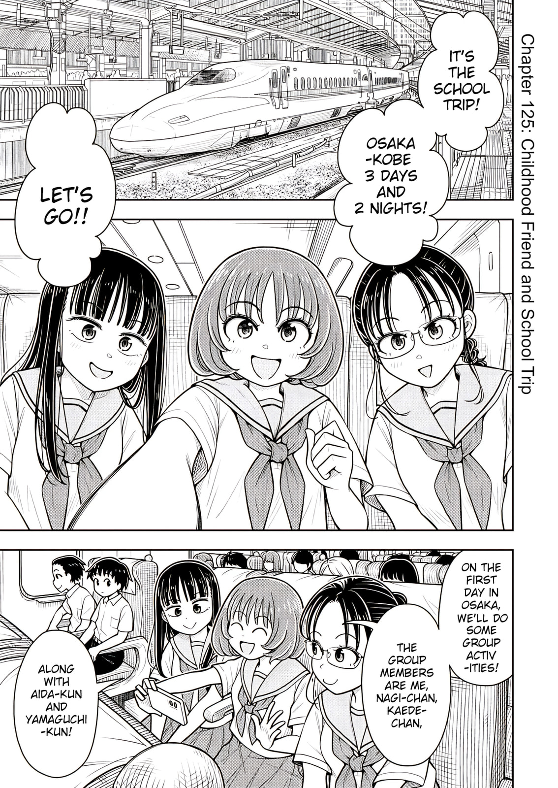Kyou kara Hajimeru Osananajimi Chapter 125 page 1 - 