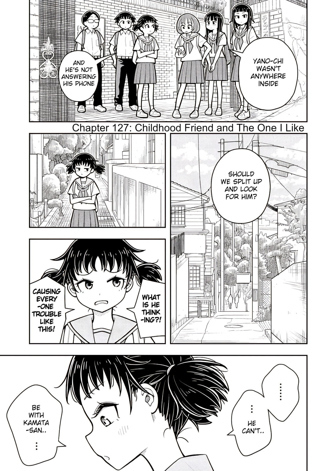 Kyou kara Hajimeru Osananajimi Chapter 127 page 1 - 
