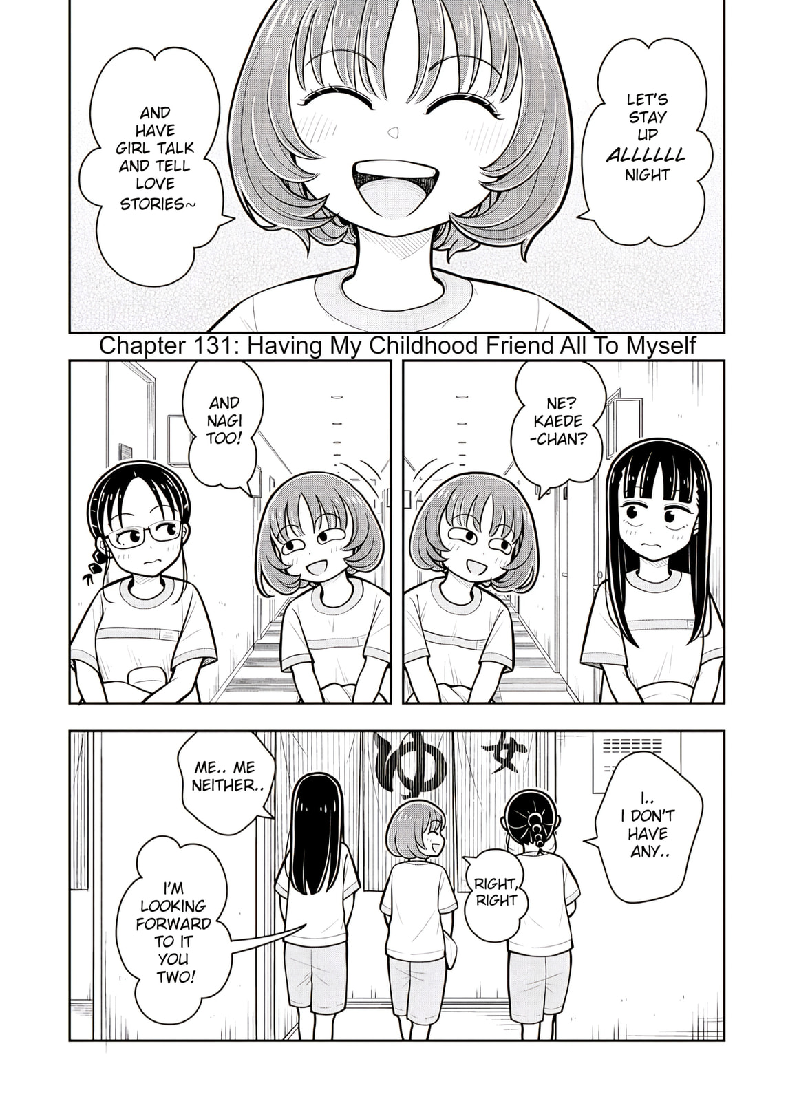 Kyou kara Hajimeru Osananajimi Chapter 131 page 1 - 