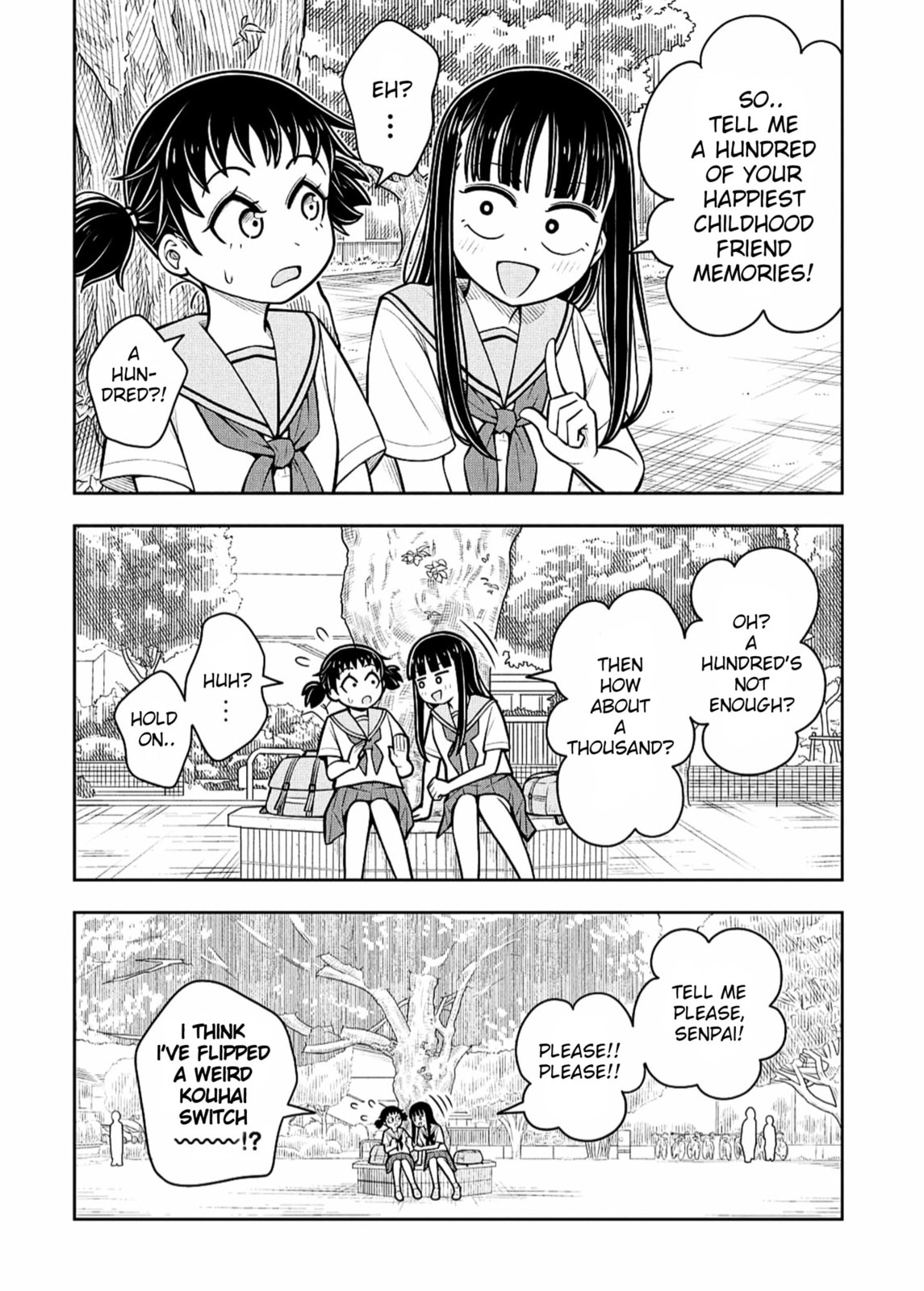 Kyou kara Hajimeru Osananajimi Chapter 135 page 12 - 