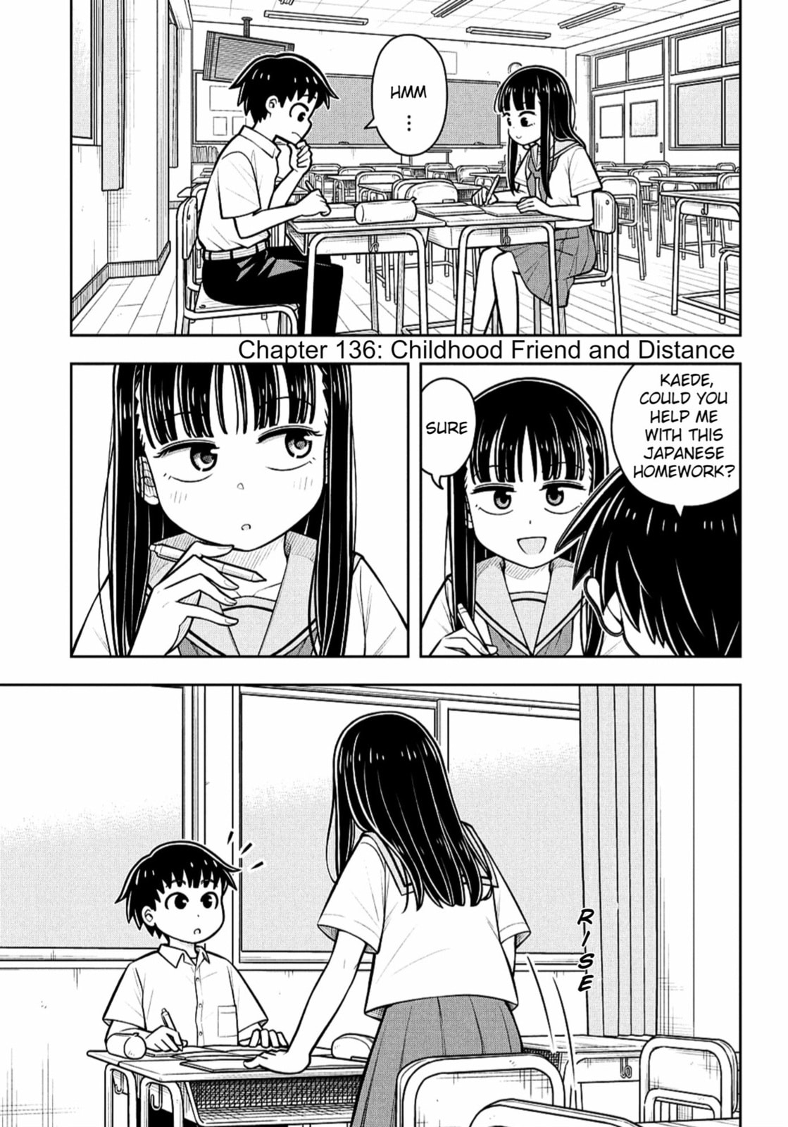 Kyou kara Hajimeru Osananajimi Chapter 136 page 1 - 