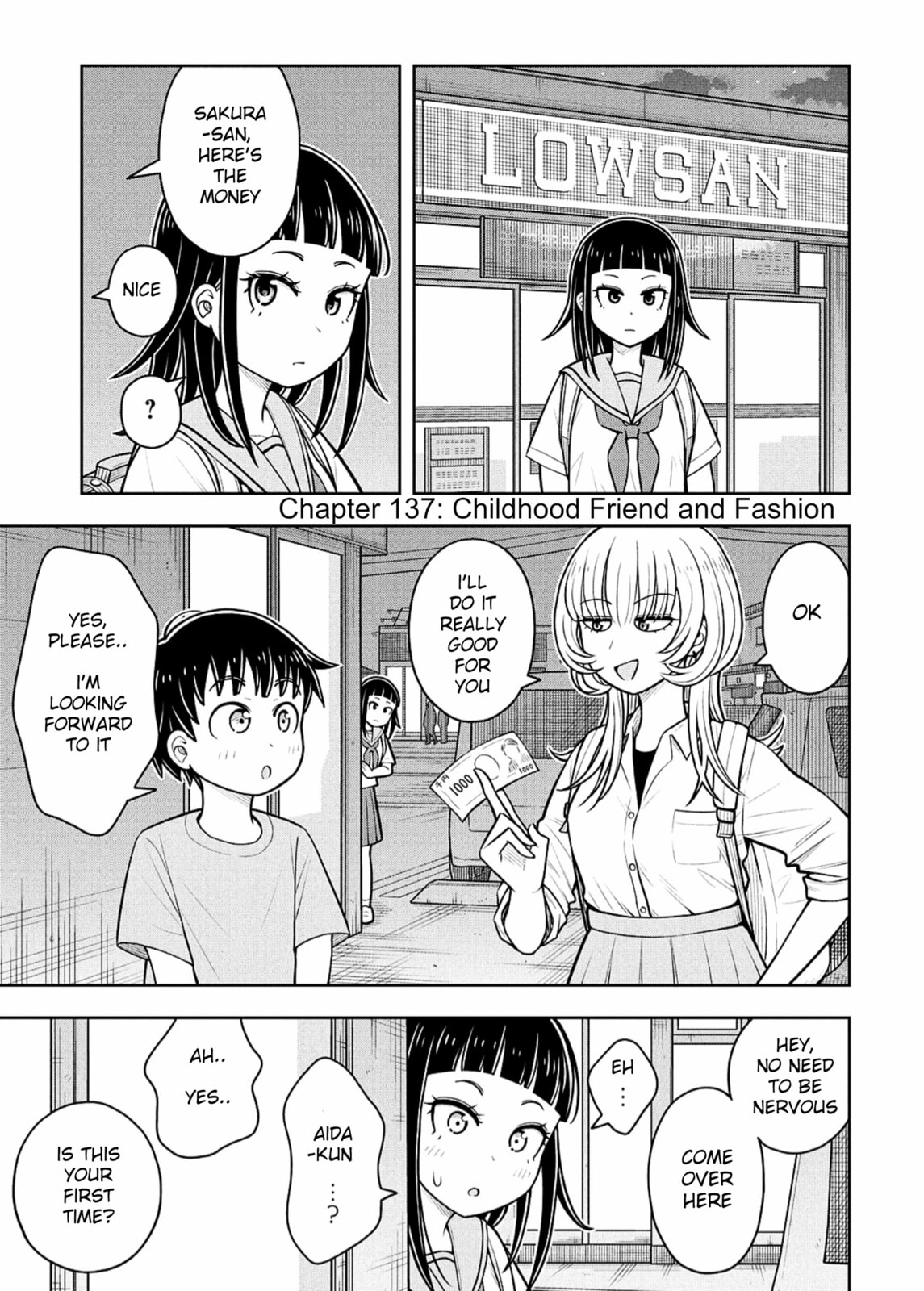 Kyou kara Hajimeru Osananajimi Chapter 137 page 1 - 