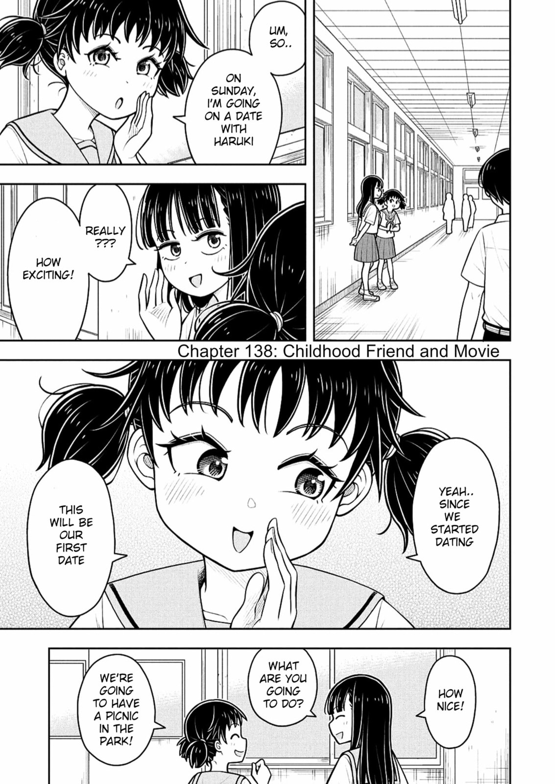 Kyou kara Hajimeru Osananajimi Chapter 138 page 1 - 