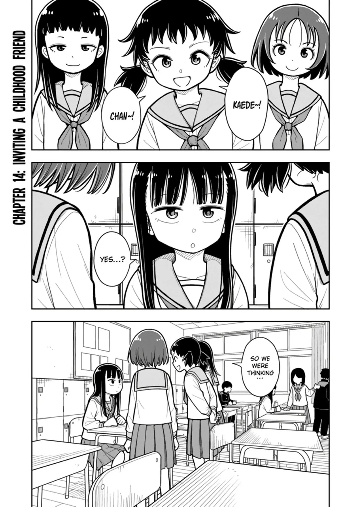 Kyou kara Hajimeru Osananajimi Chapter 14 page 1 - 