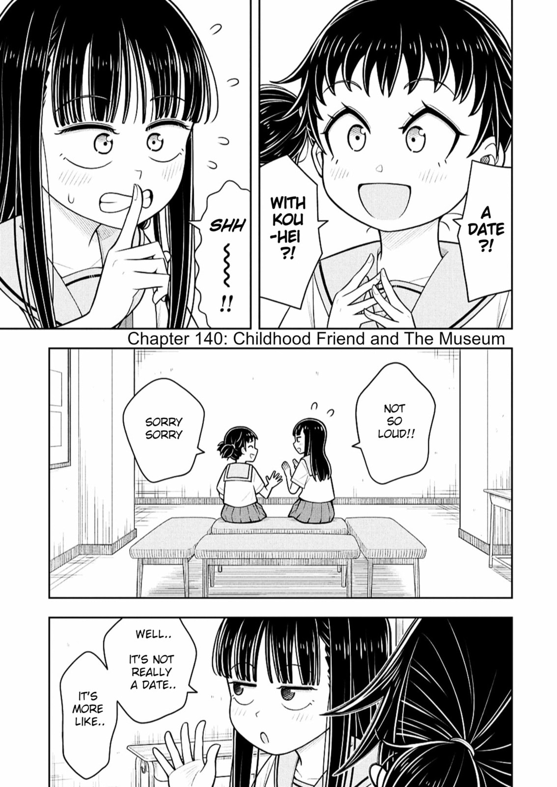 Kyou kara Hajimeru Osananajimi Chapter 140 page 1 - 