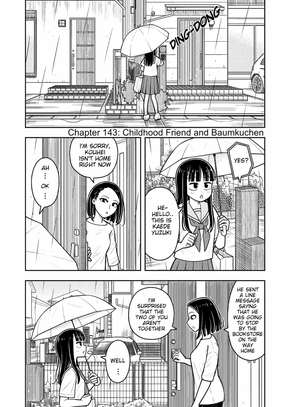 Kyou kara Hajimeru Osananajimi Chapter 143 page 1 - 