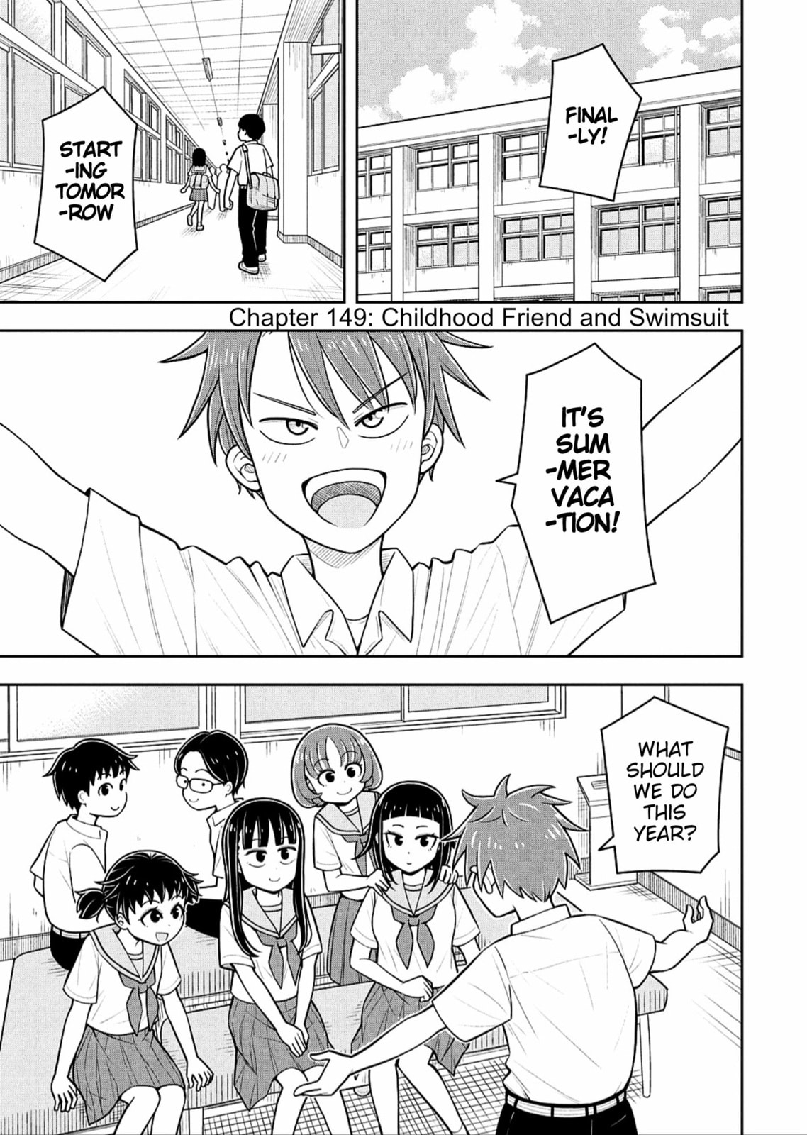 Kyou kara Hajimeru Osananajimi Chapter 149 page 1 - 