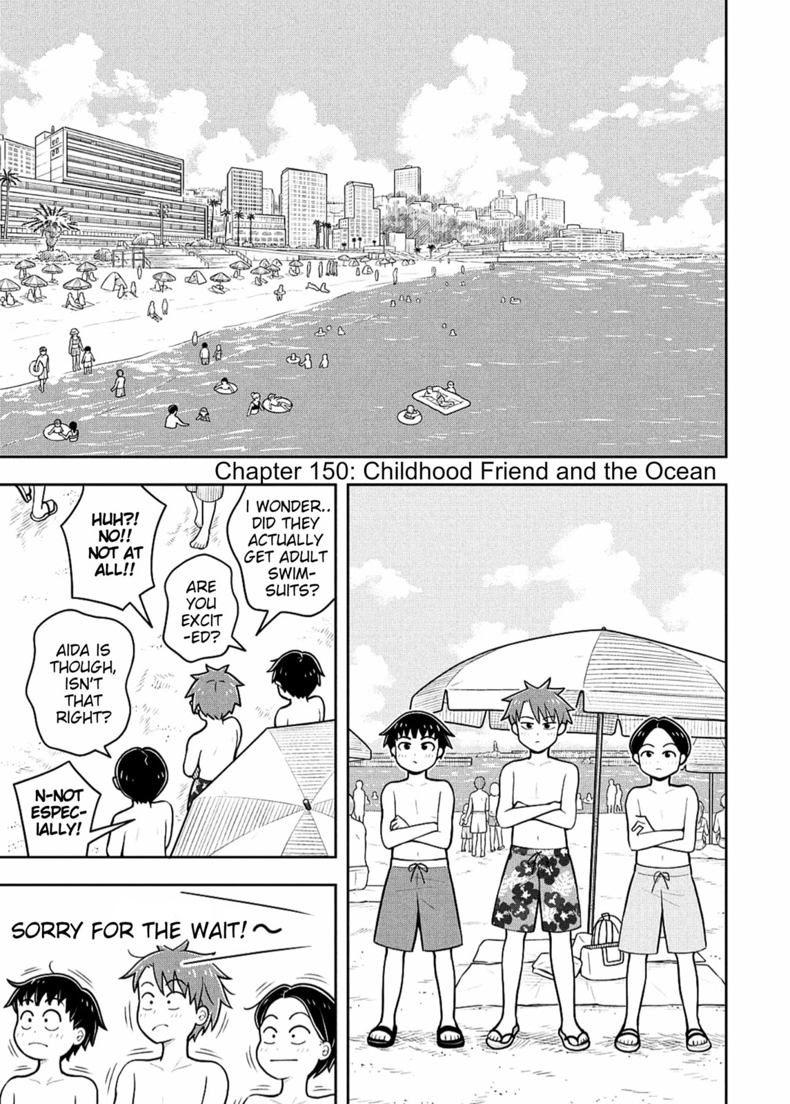 Kyou kara Hajimeru Osananajimi Chapter 150 page 1 - 