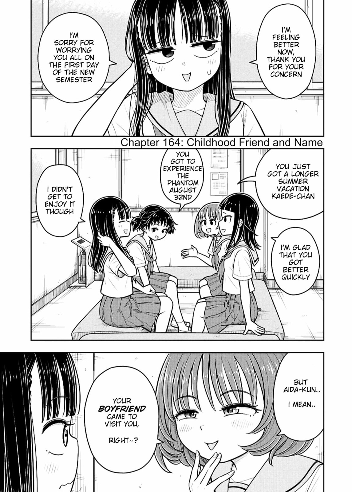 Kyou kara Hajimeru Osananajimi Chapter 164 page 1 - 