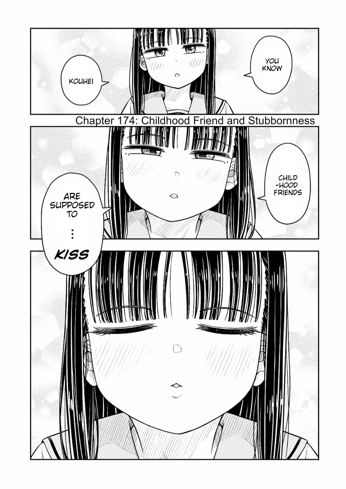 Kyou kara Hajimeru Osananajimi Chapter 174 page 1 - 