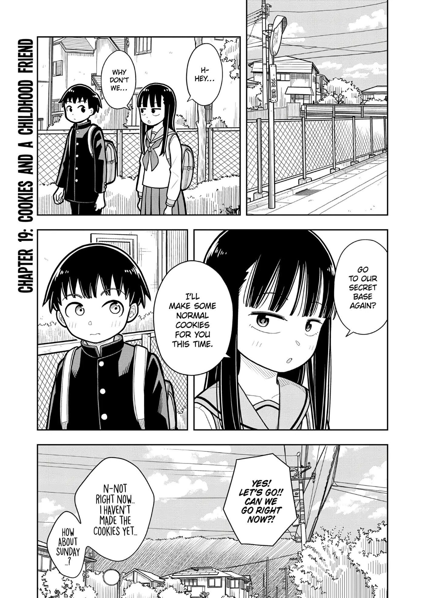 Kyou kara Hajimeru Osananajimi Chapter 19 page 1 - 
