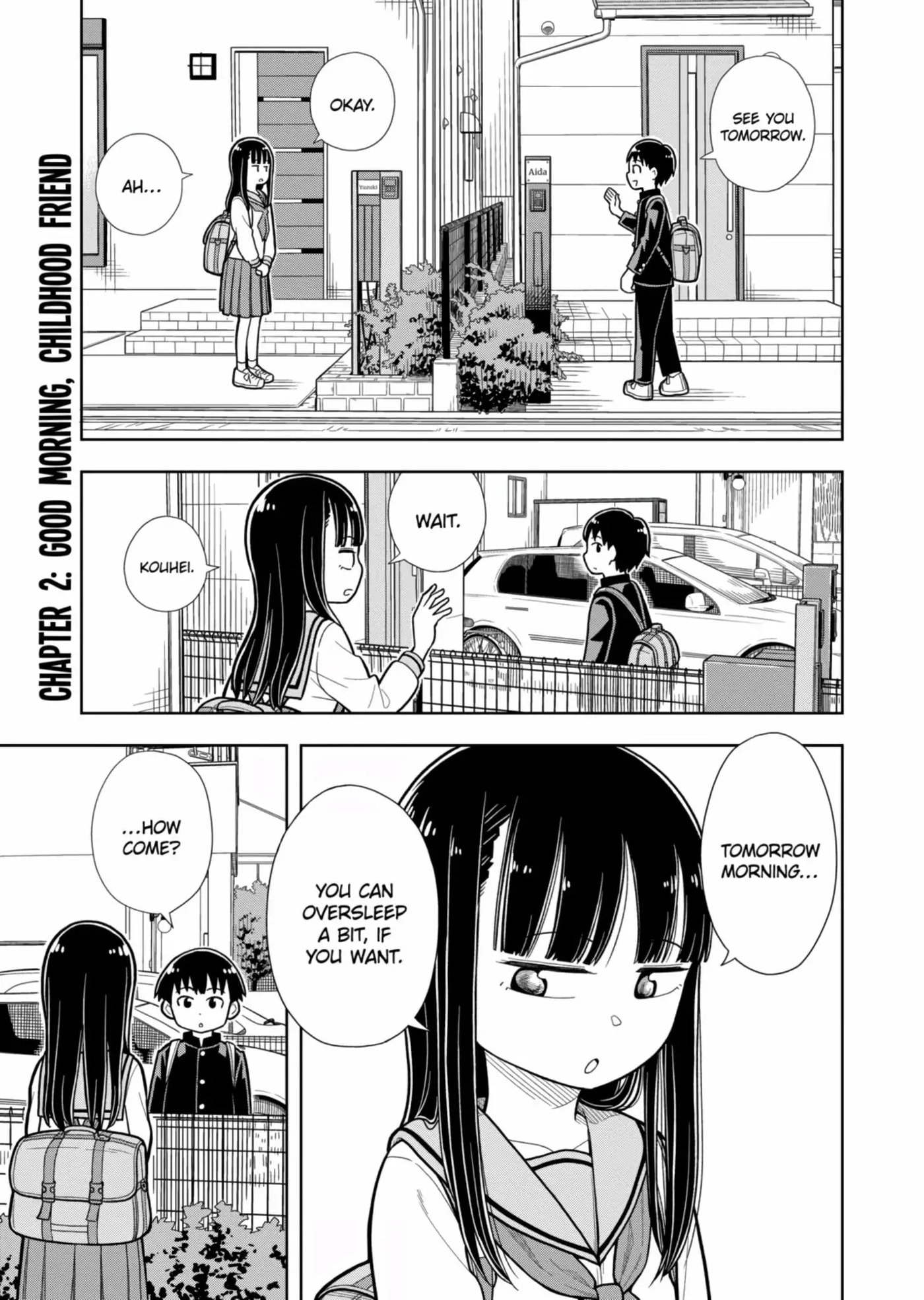 Kyou kara Hajimeru Osananajimi Chapter 2 page 1 - 