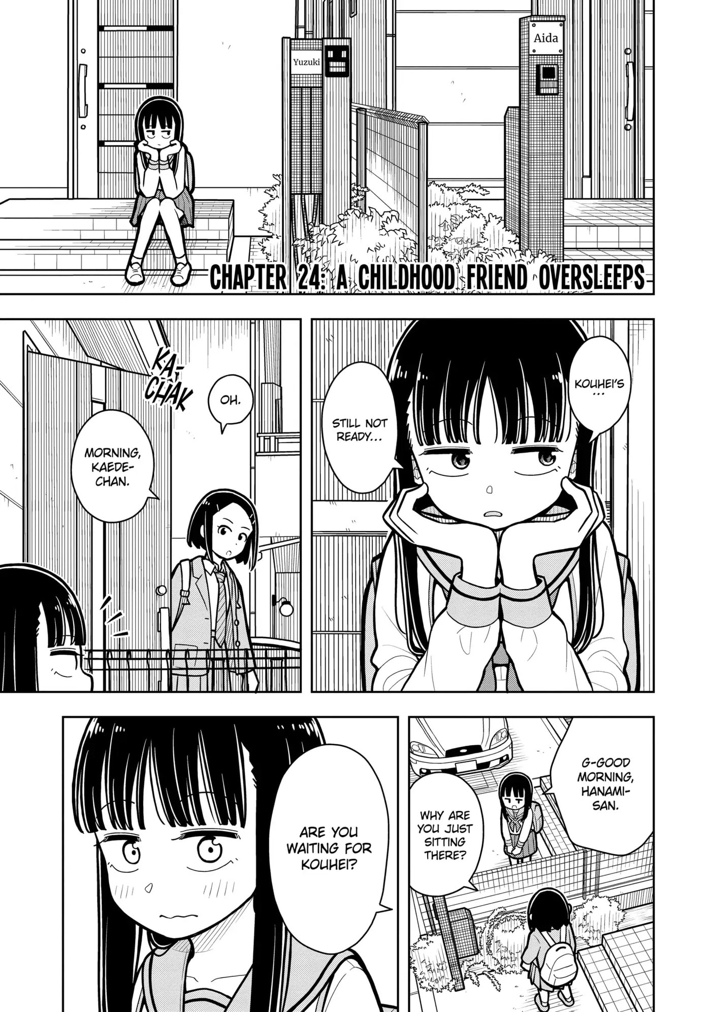 Kyou kara Hajimeru Osananajimi Chapter 24 page 1 - 