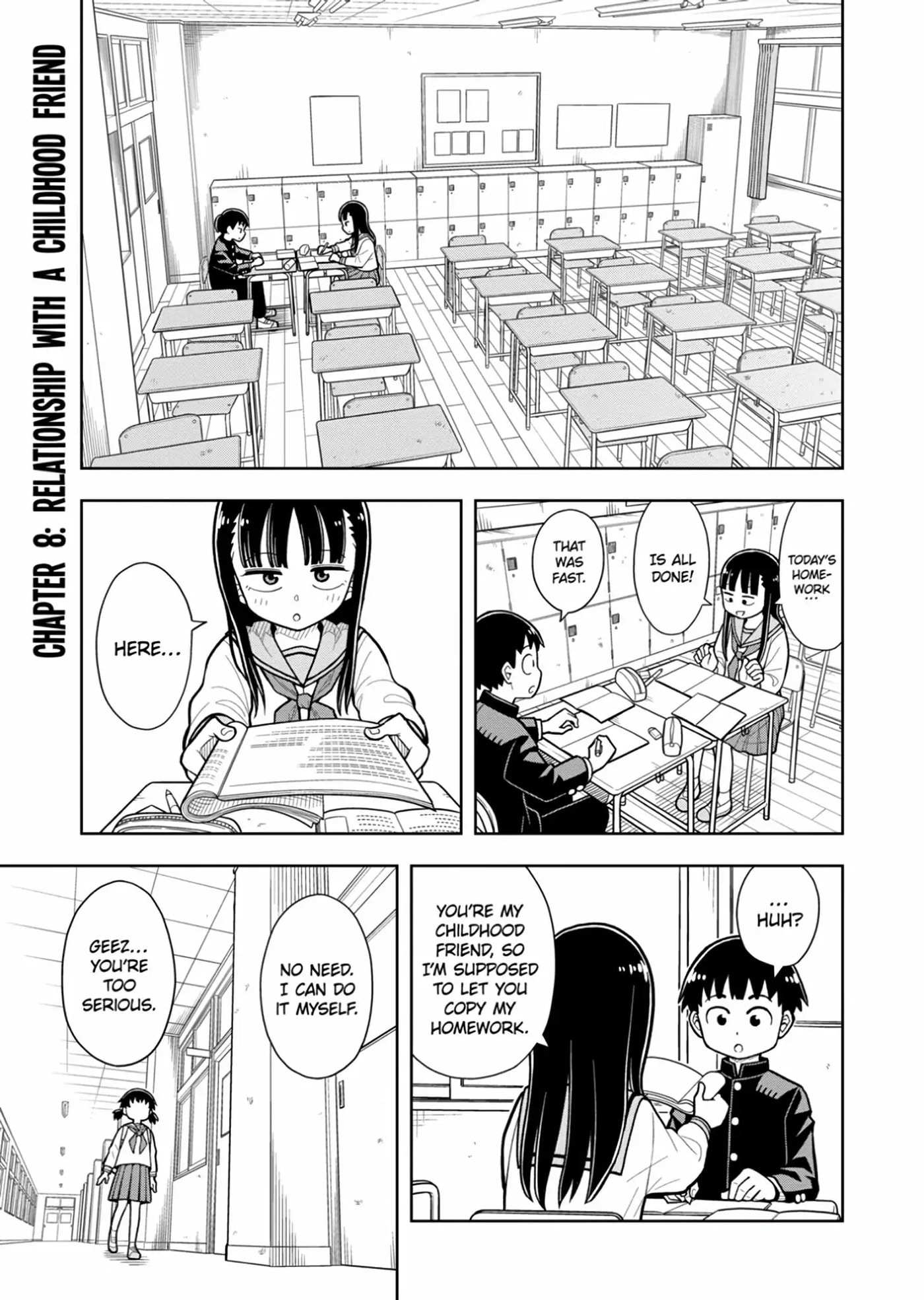 Kyou kara Hajimeru Osananajimi Chapter 8 page 1 - 