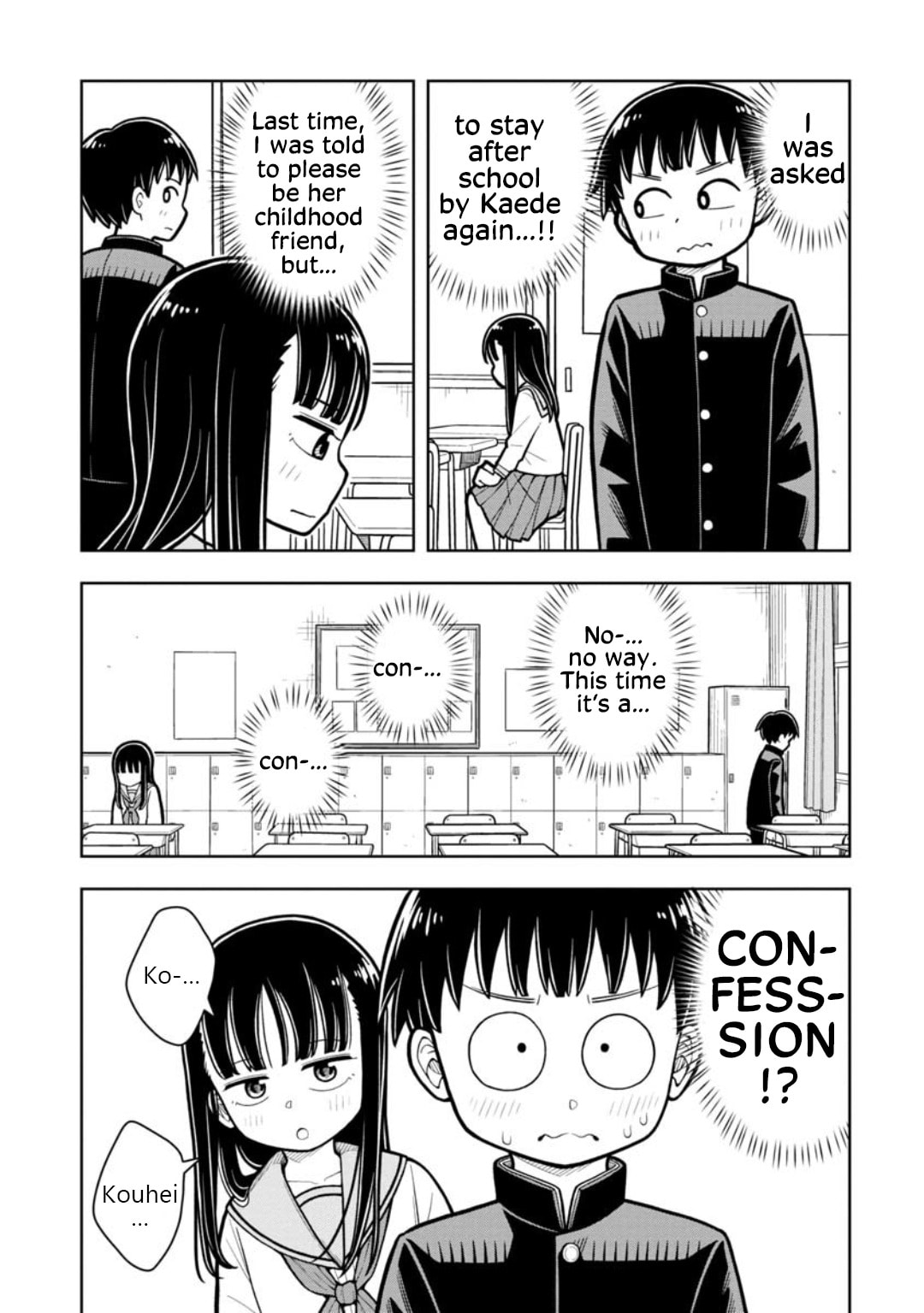 Kyou kara Hajimeru Osananajimi Chapter 9.6 page 1 - 