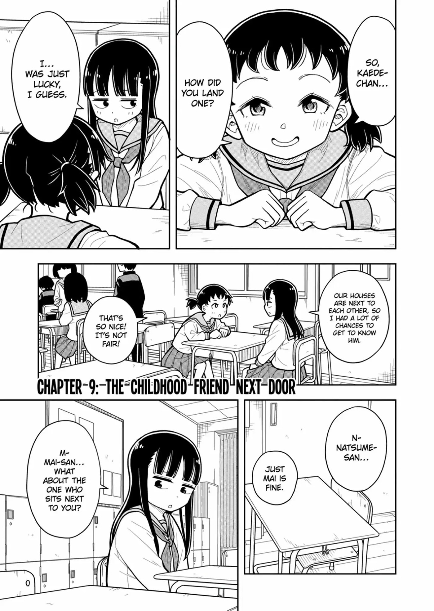 Kyou kara Hajimeru Osananajimi Chapter 9 page 1 - 