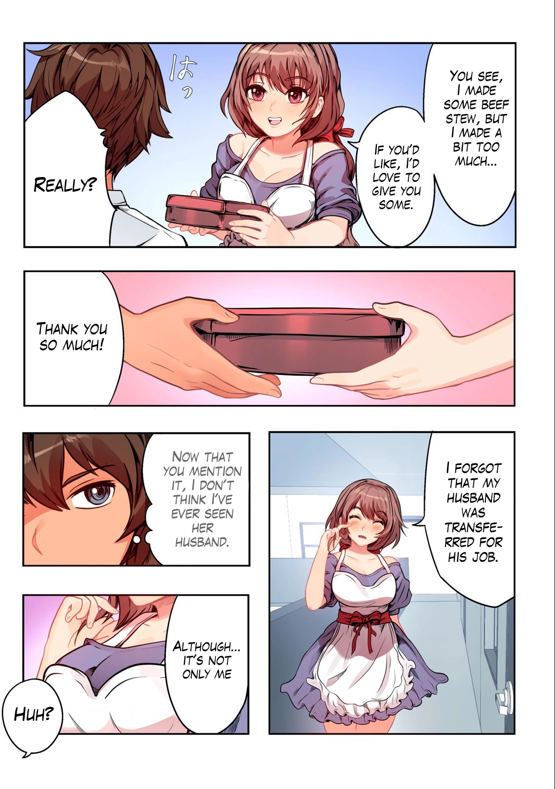 Kyou kara, Hitozuma Mansion ni Nyuukyo shimasu. Chapter 1.1 page 7 - 