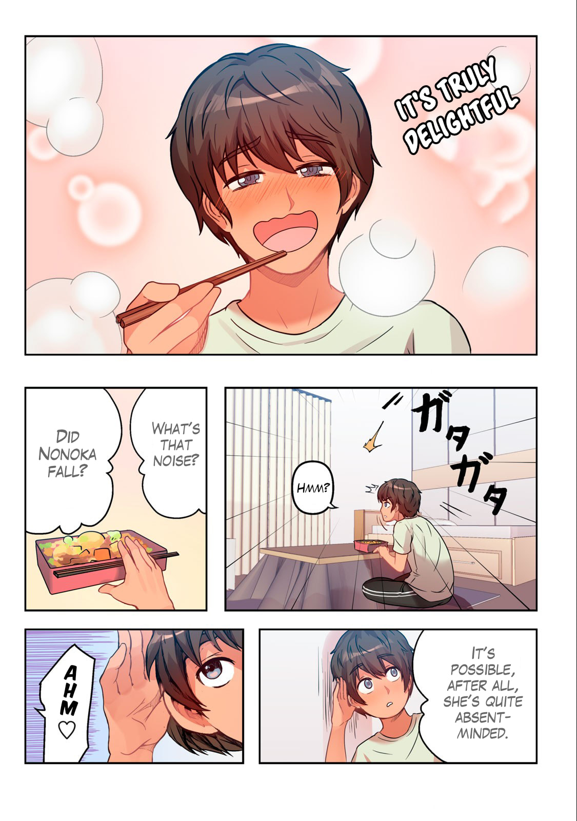 Kyou kara, Hitozumansion ni Nyuukyo shimasu. Chapter 1.1 page 14 - 